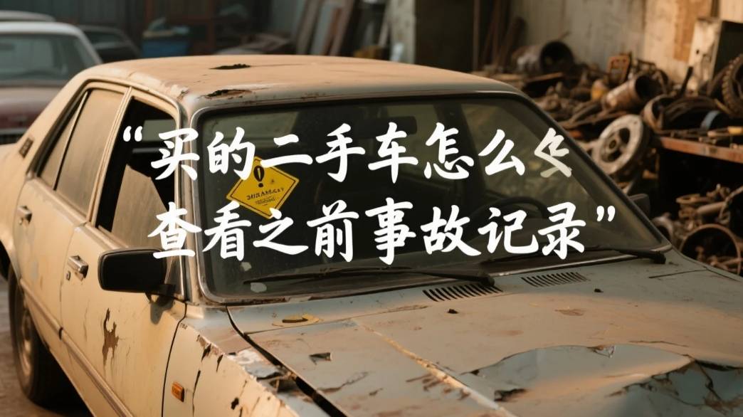 买的二手车如何查询之前事故记录