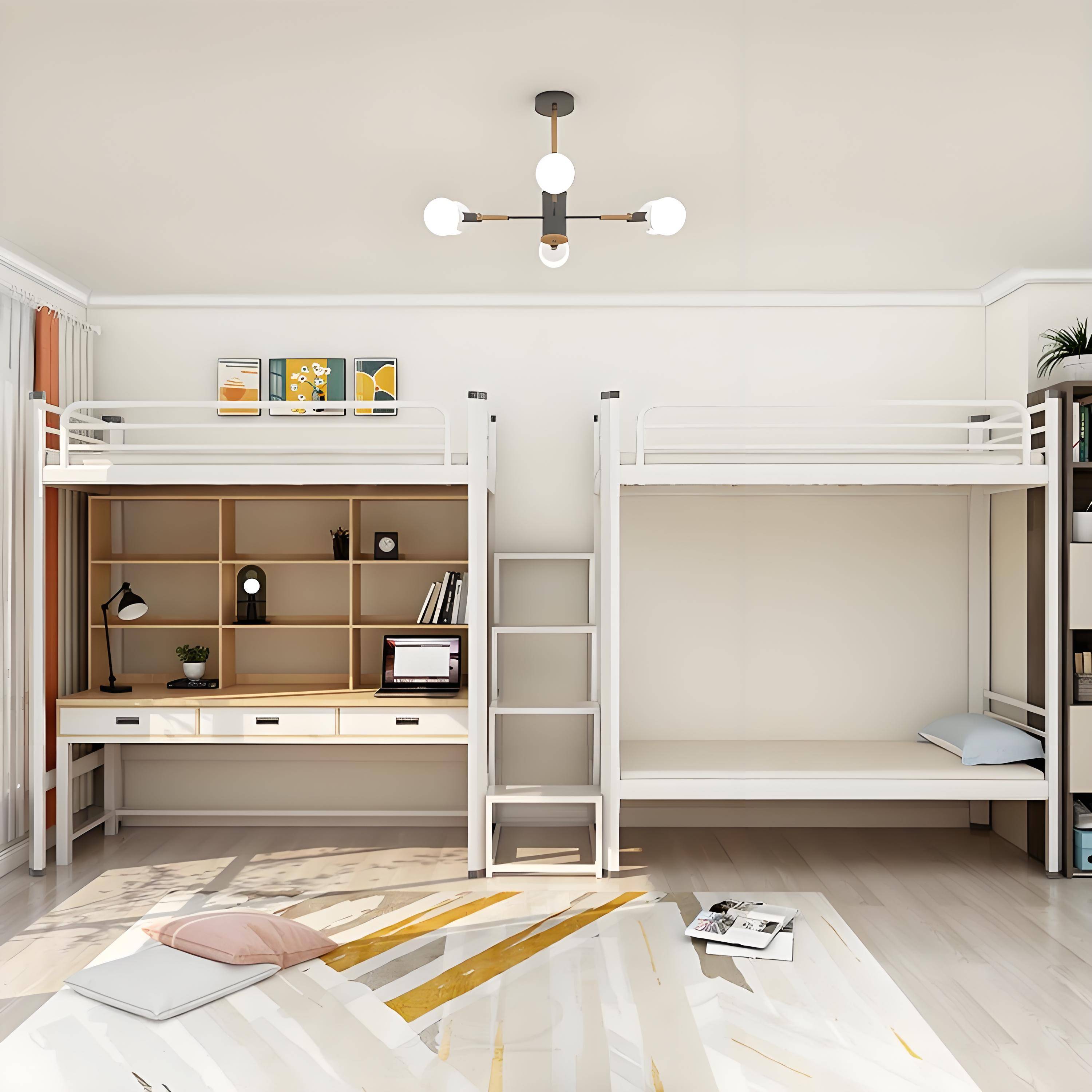 冠迪五金| 三人步梯学生公寓床存储优势有哪些?