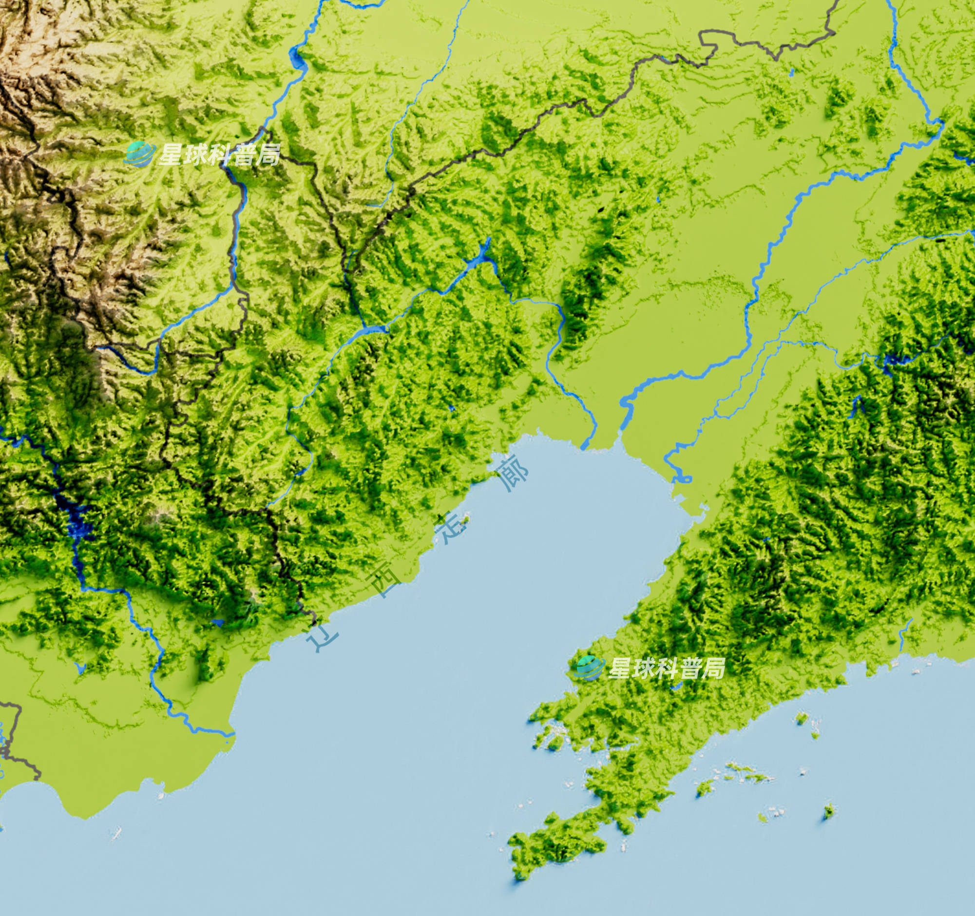 这种地形不难理解,我们以前在讲辽西走廊的时候也说过,辽西走廊具备