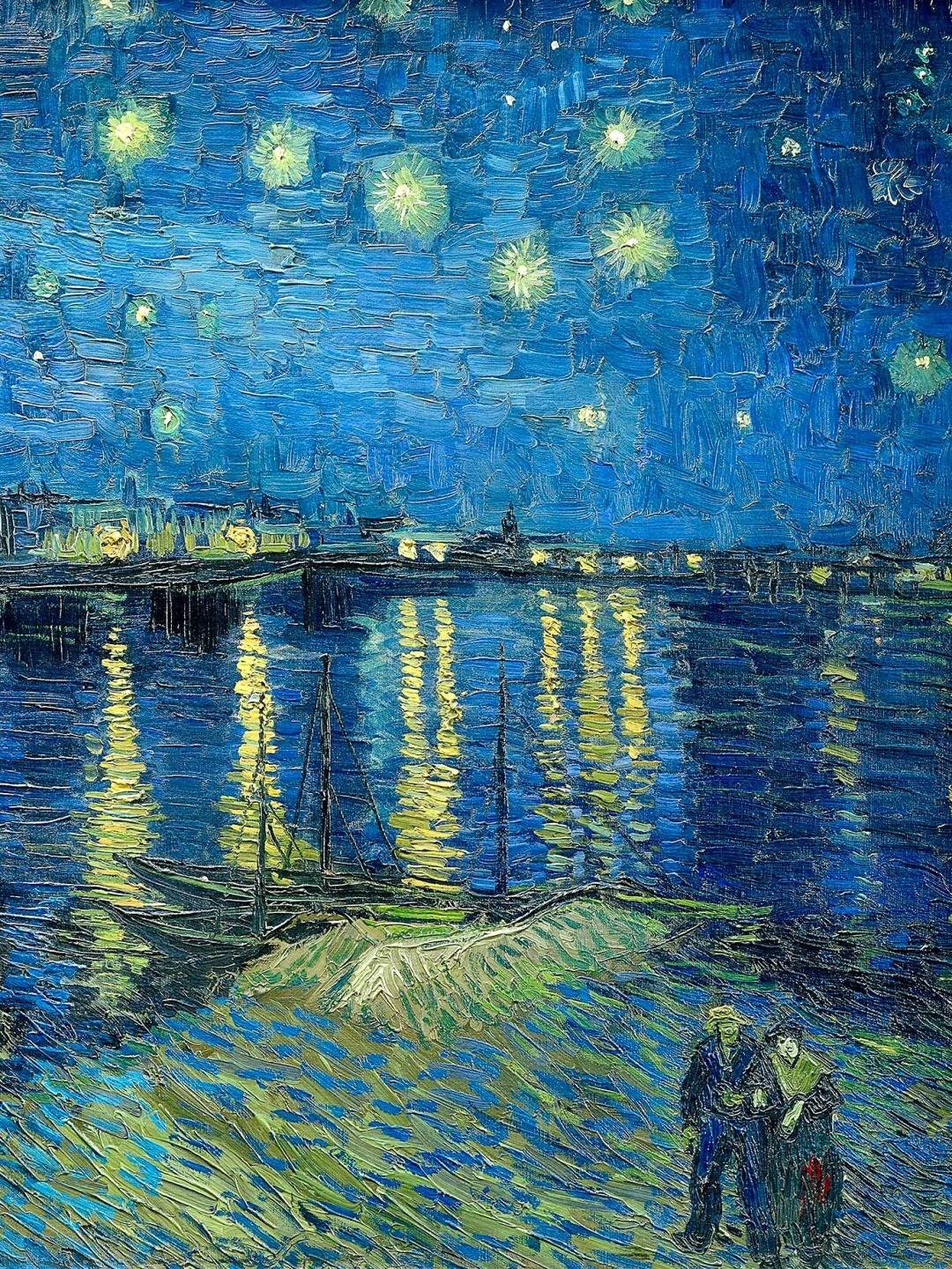 42 |《罗纳河上的星夜》