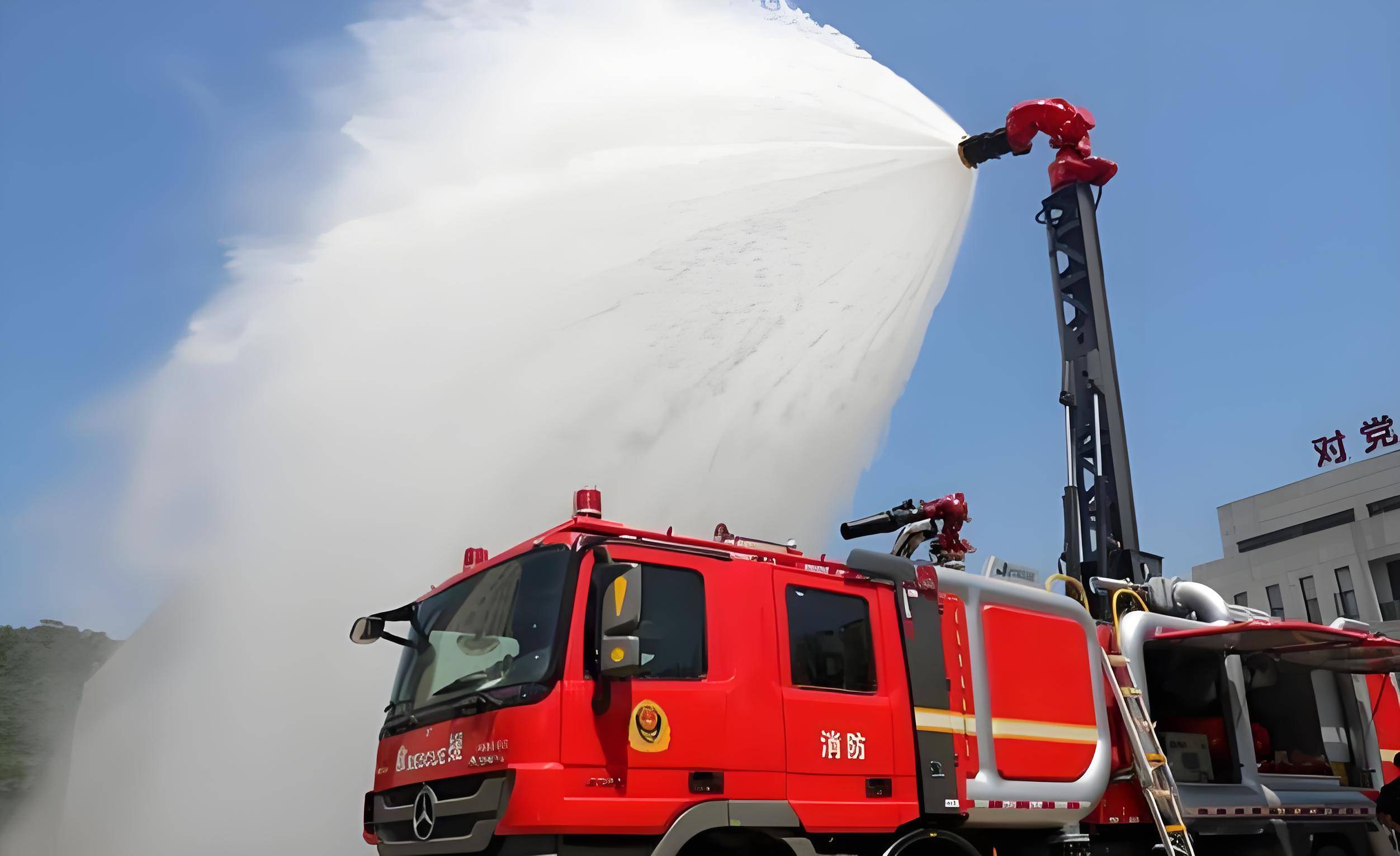 技术解析:消防车消防炮五大基础功能如何制胜火场