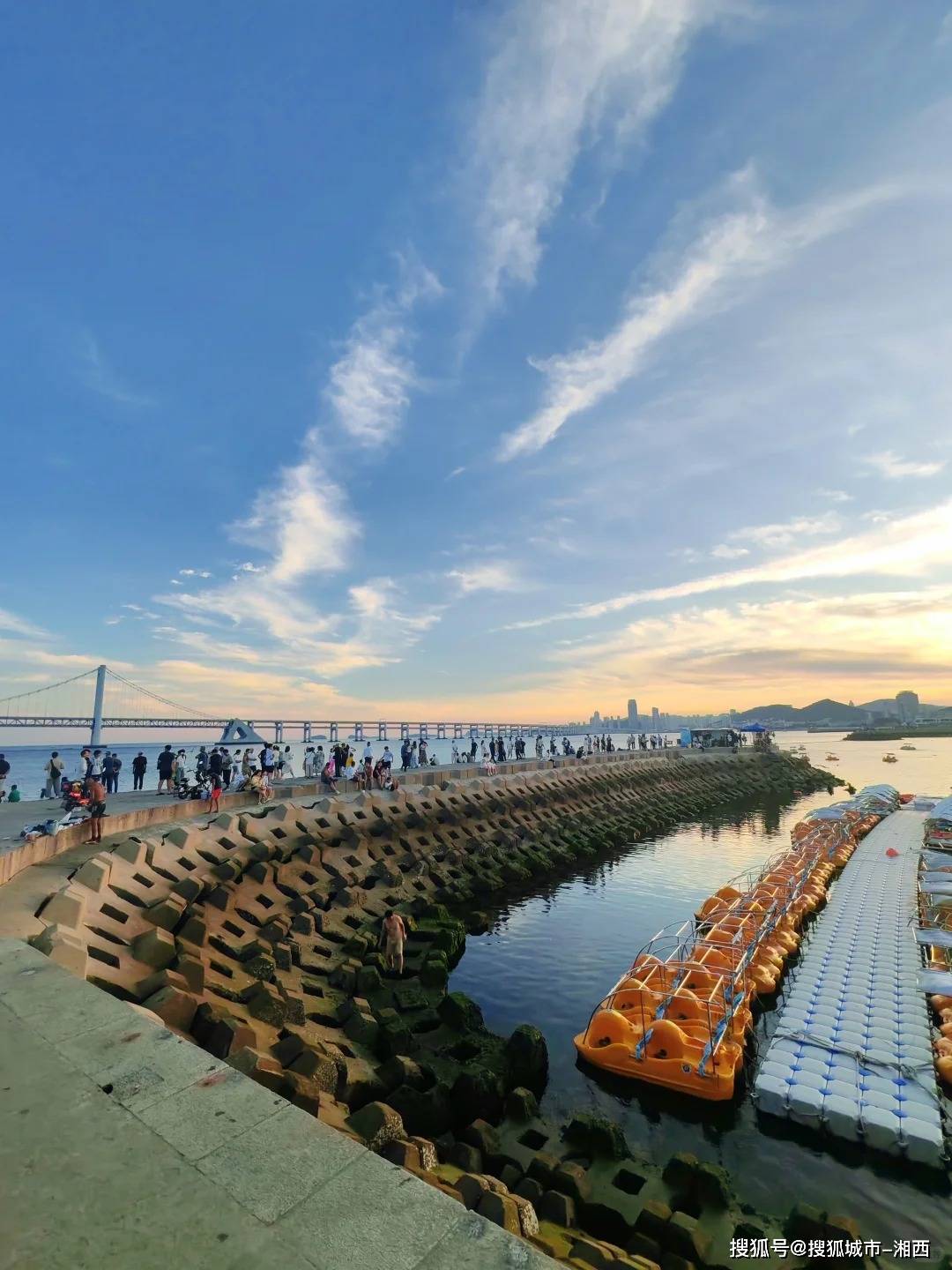 五一去大连星海广场