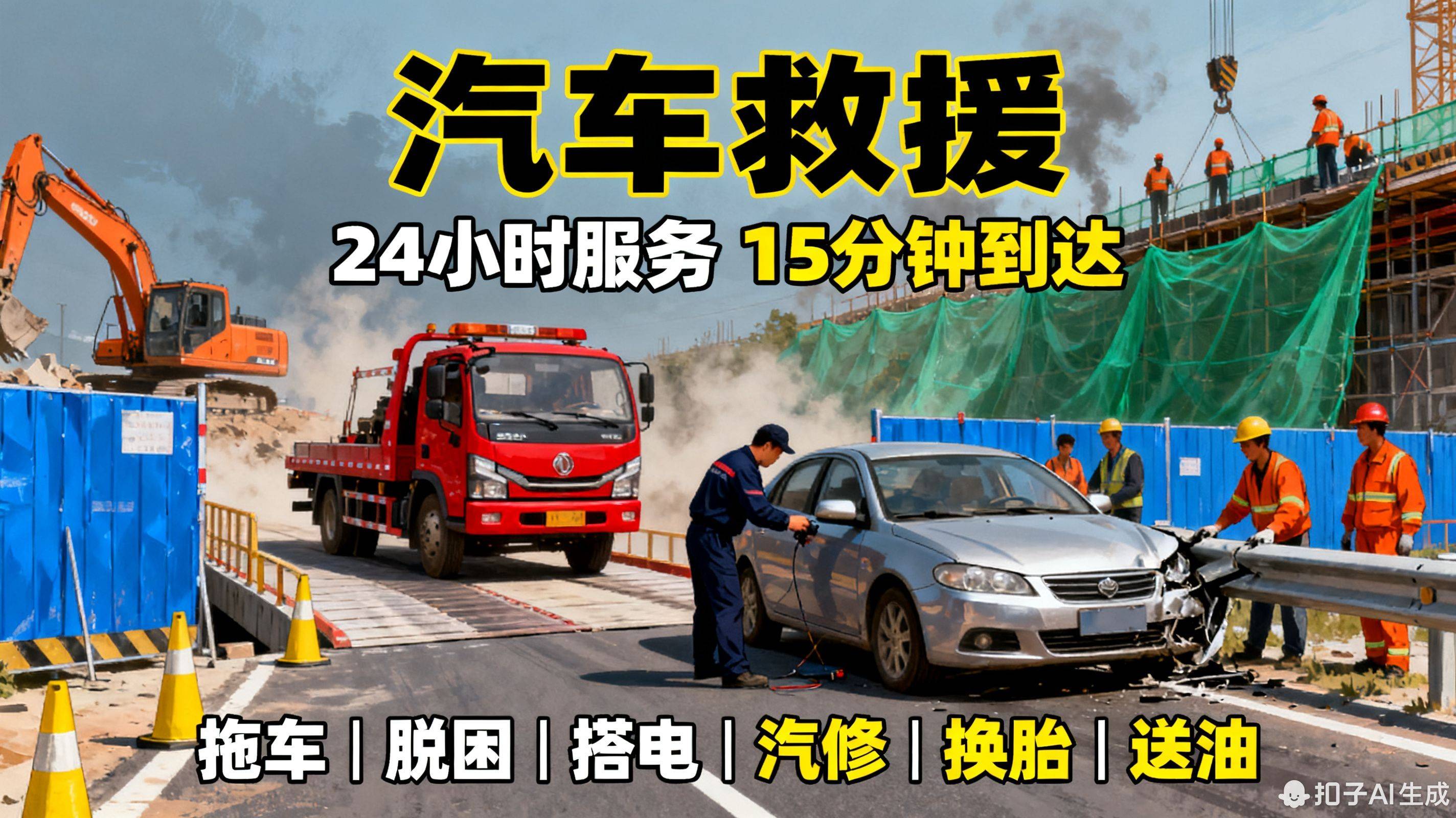 最新24小时上门汽车搭电救援方法分析(最方便真实的附近上门搭电方法)