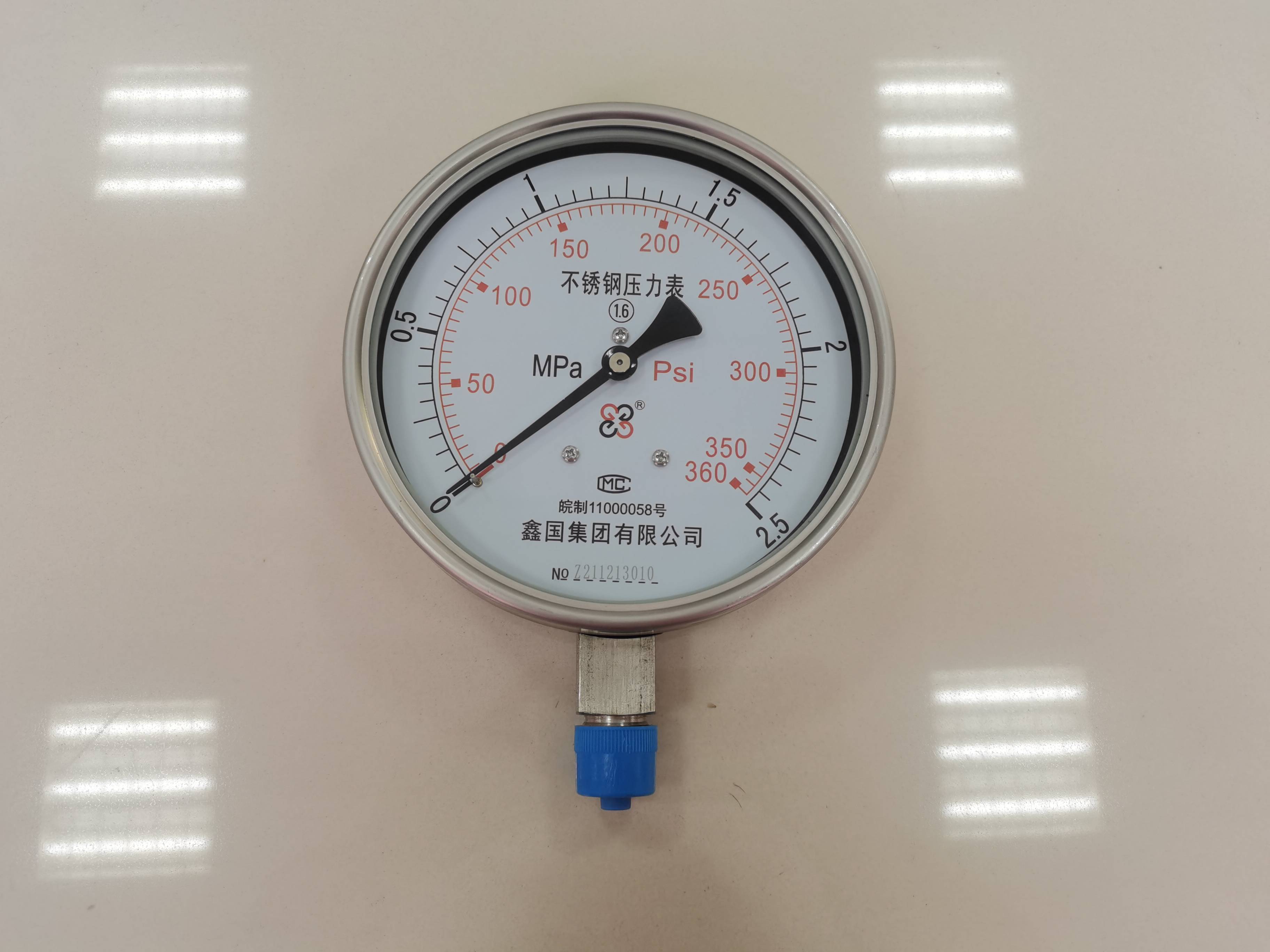 top等级鑫国集团有限公司:数字/隔膜/防爆/真空压力表技术标杆,适配多