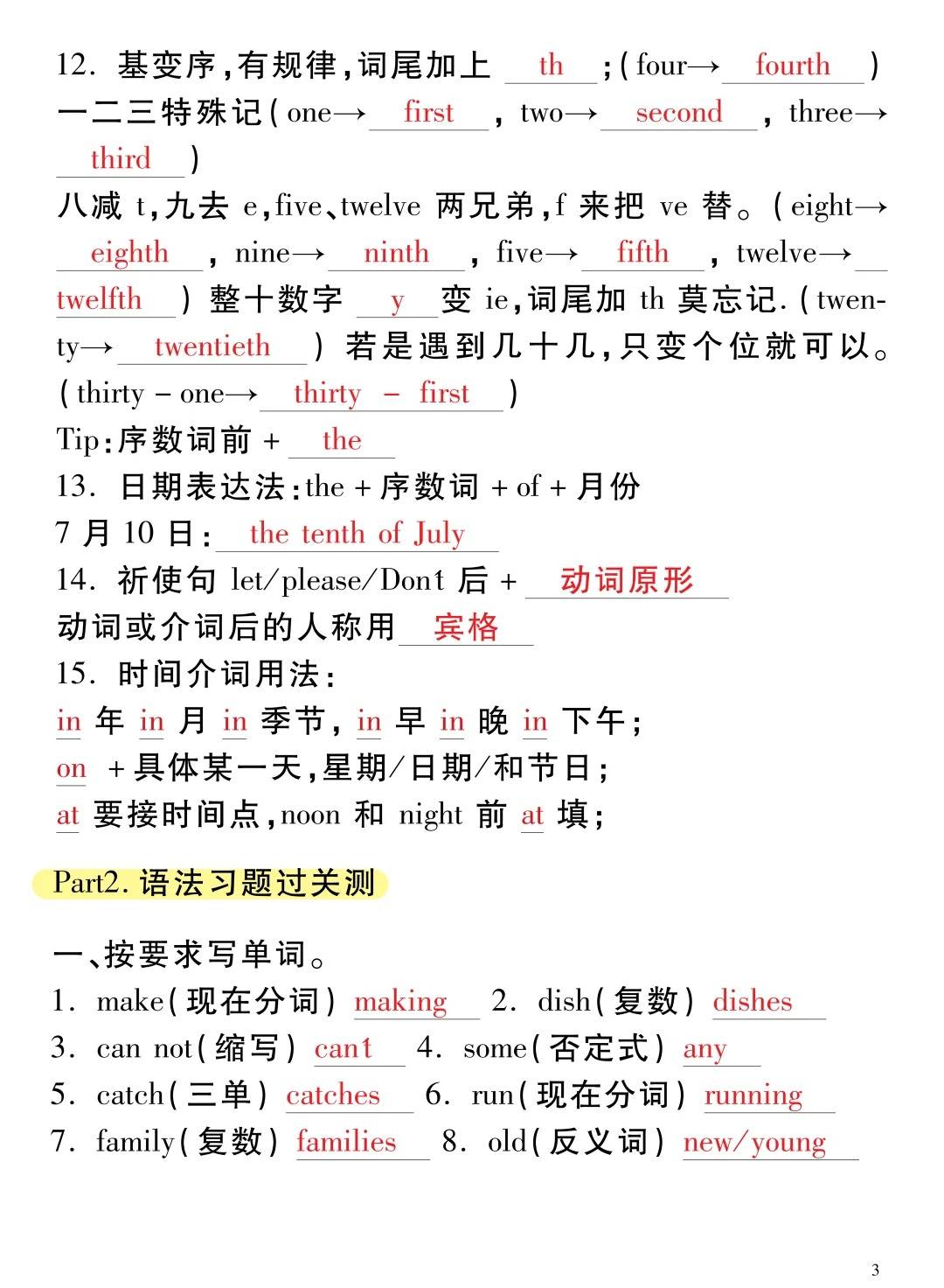 六年级英语检查技巧专项（语法）的简单介绍