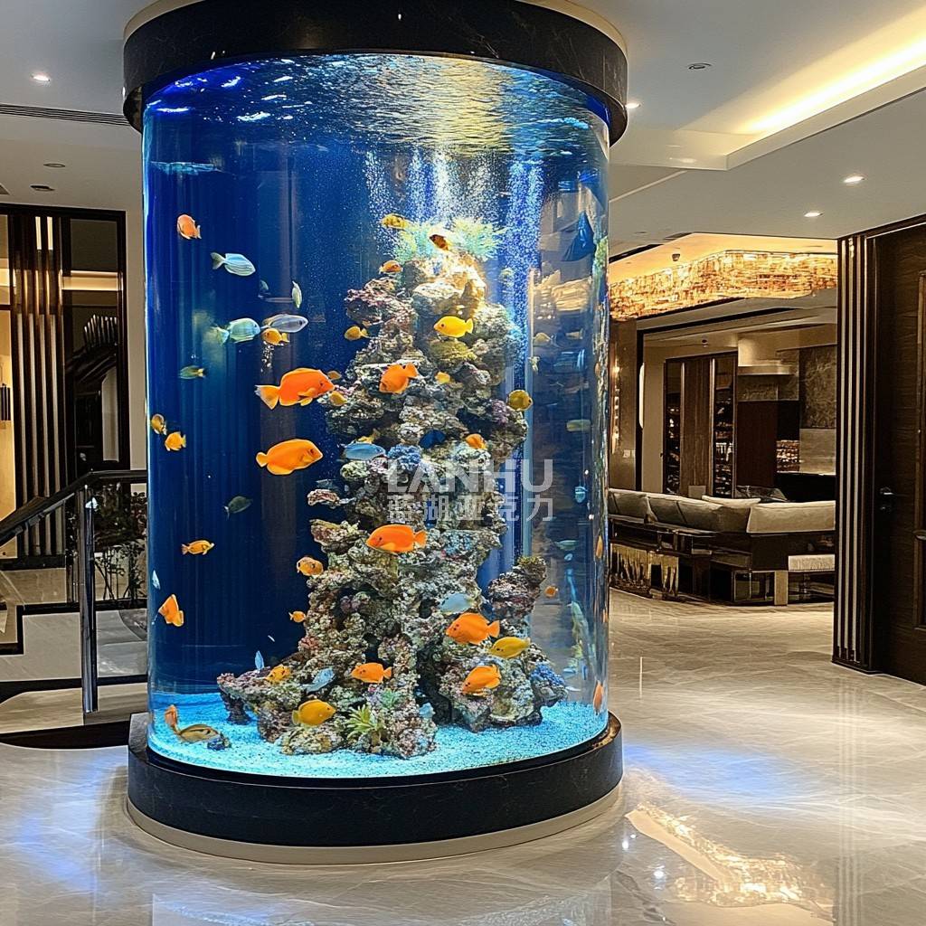 一体成型的圆形鱼缸,真的不会漏水吗?