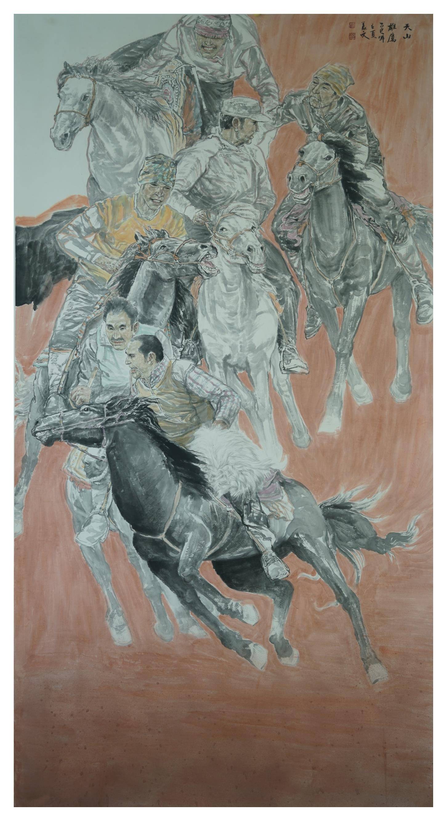 深造于北京画院,中国国家画院,清华大学高研班,先后师从于赵志田,于文