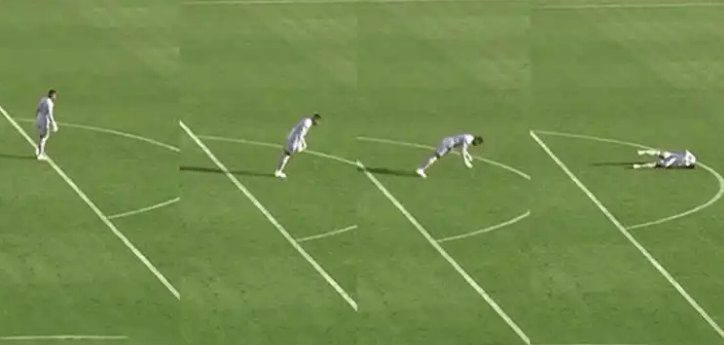 非洲杯门将无对抗倒地晕厥 清醒后拒离场3神扑零封对手