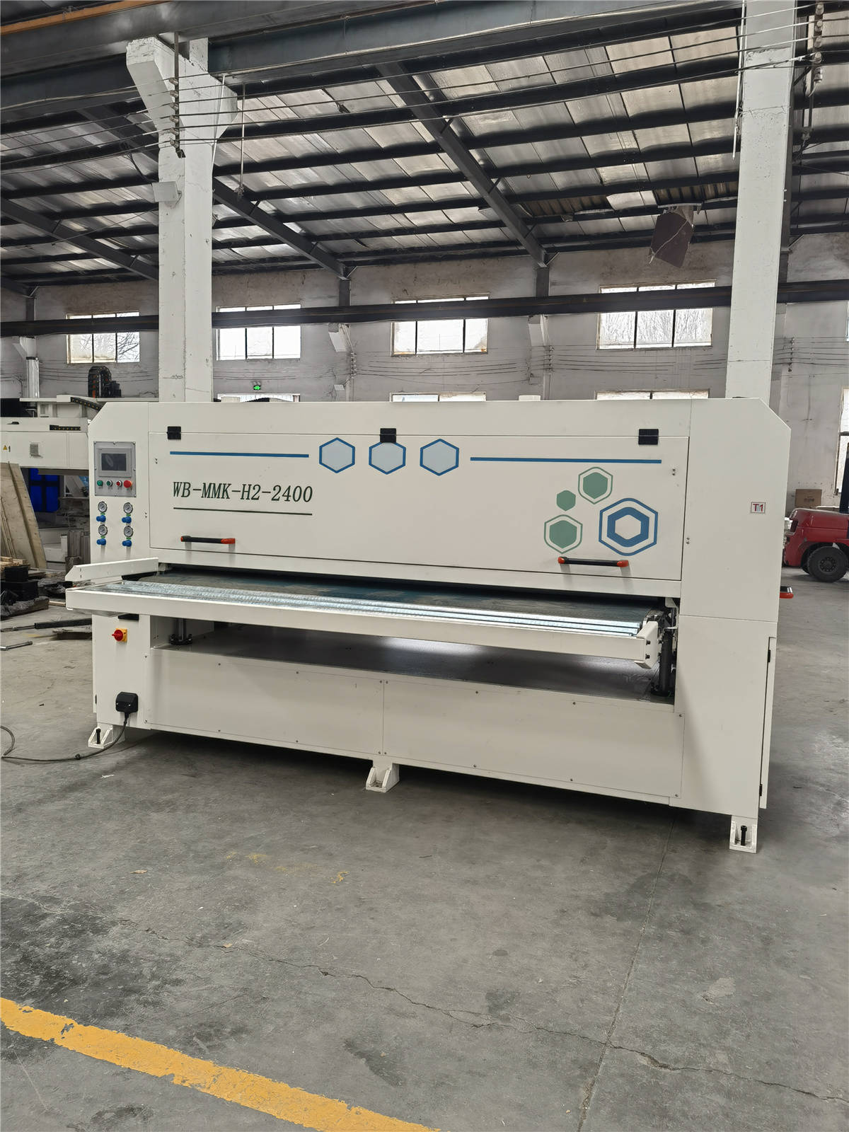 双砂带砂光机 木工专用砂光机操作教程