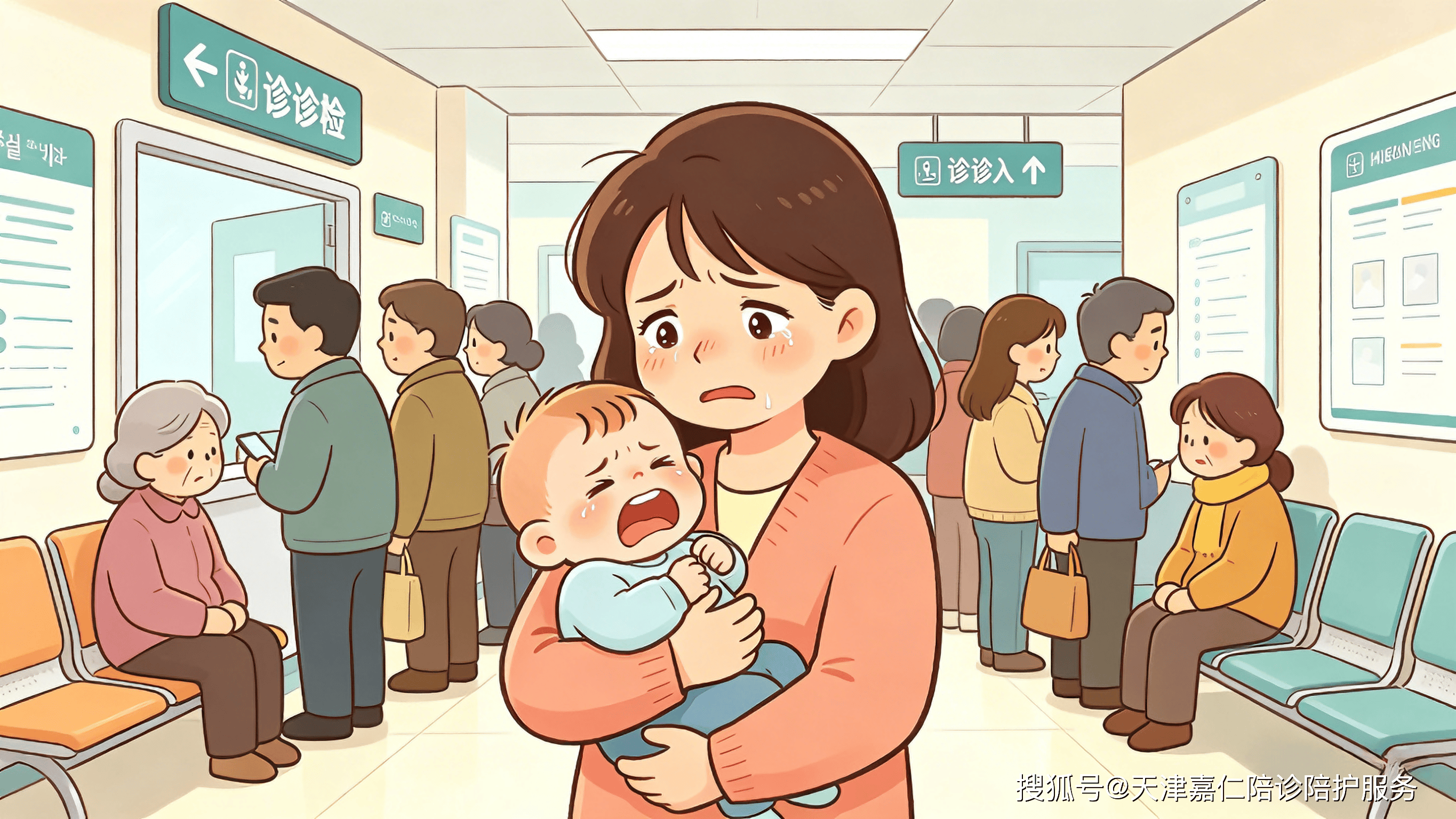 包含北京市肛肠医院陪诊协助挂号儿童看病情绪安抚，不再害怕抵触的词条
