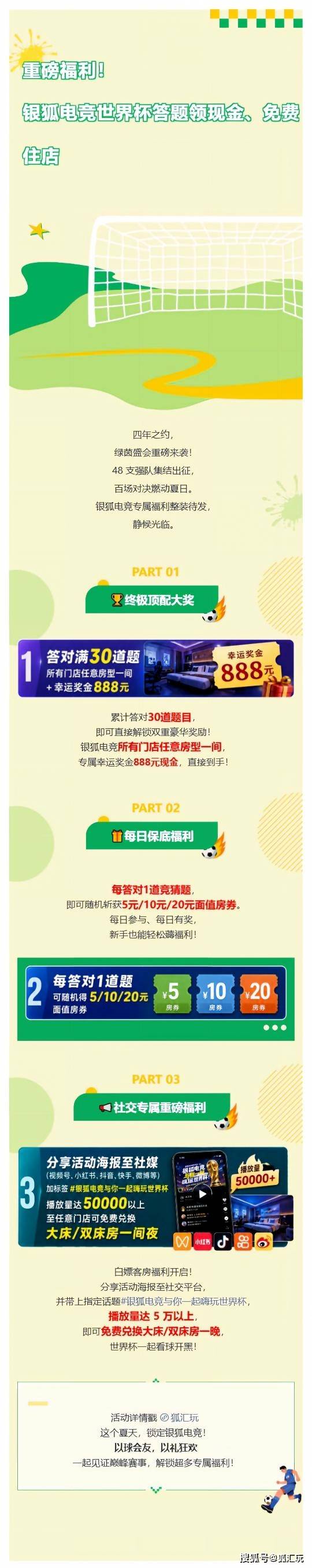 重磅福利！银狐电竞世界杯答题领现金、免费住店_壹伴长图1.jpg