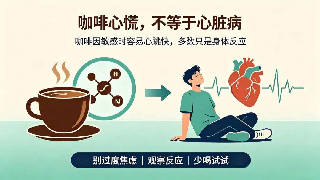 一喝咖啡就心脏突突跳？别慌，真不是你心脏出问题了