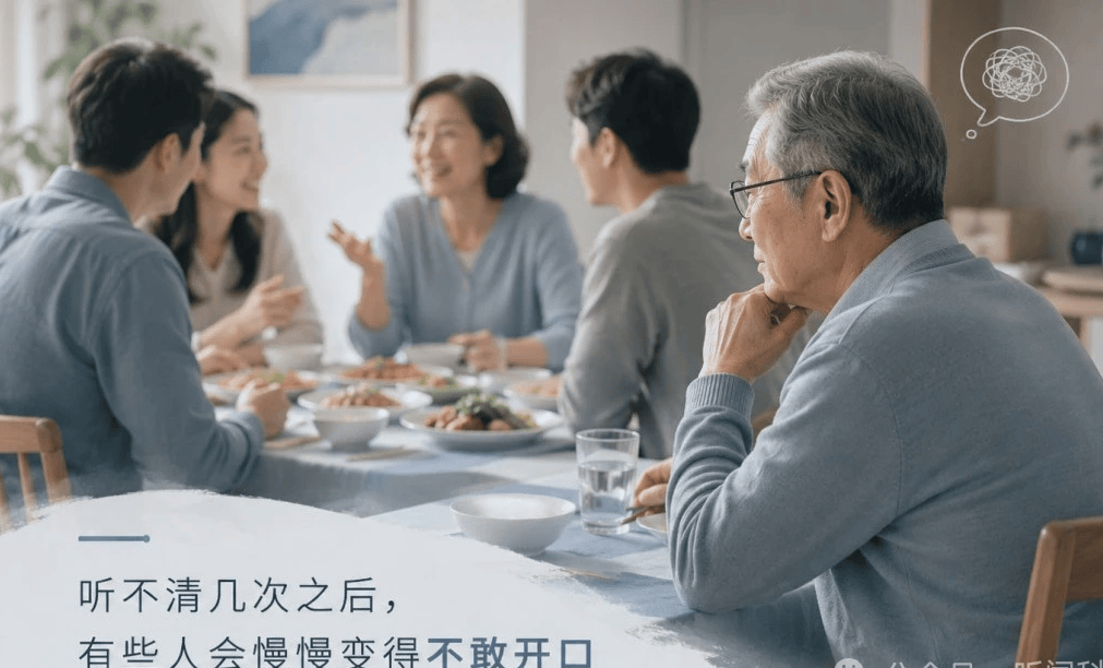 听不清之后，人为什么会越来越不敢开口？