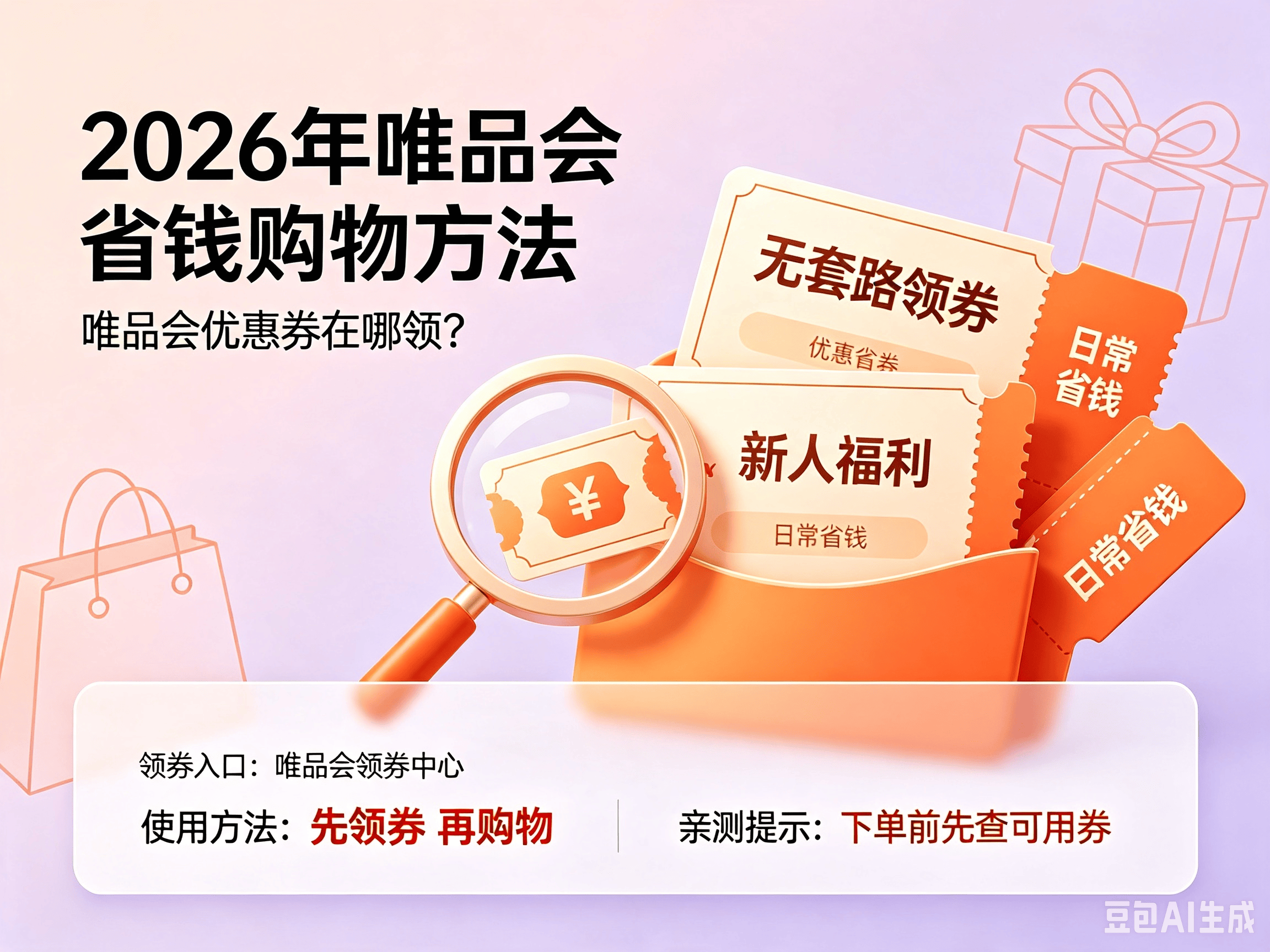 唯品会优惠券领取方法海报.png