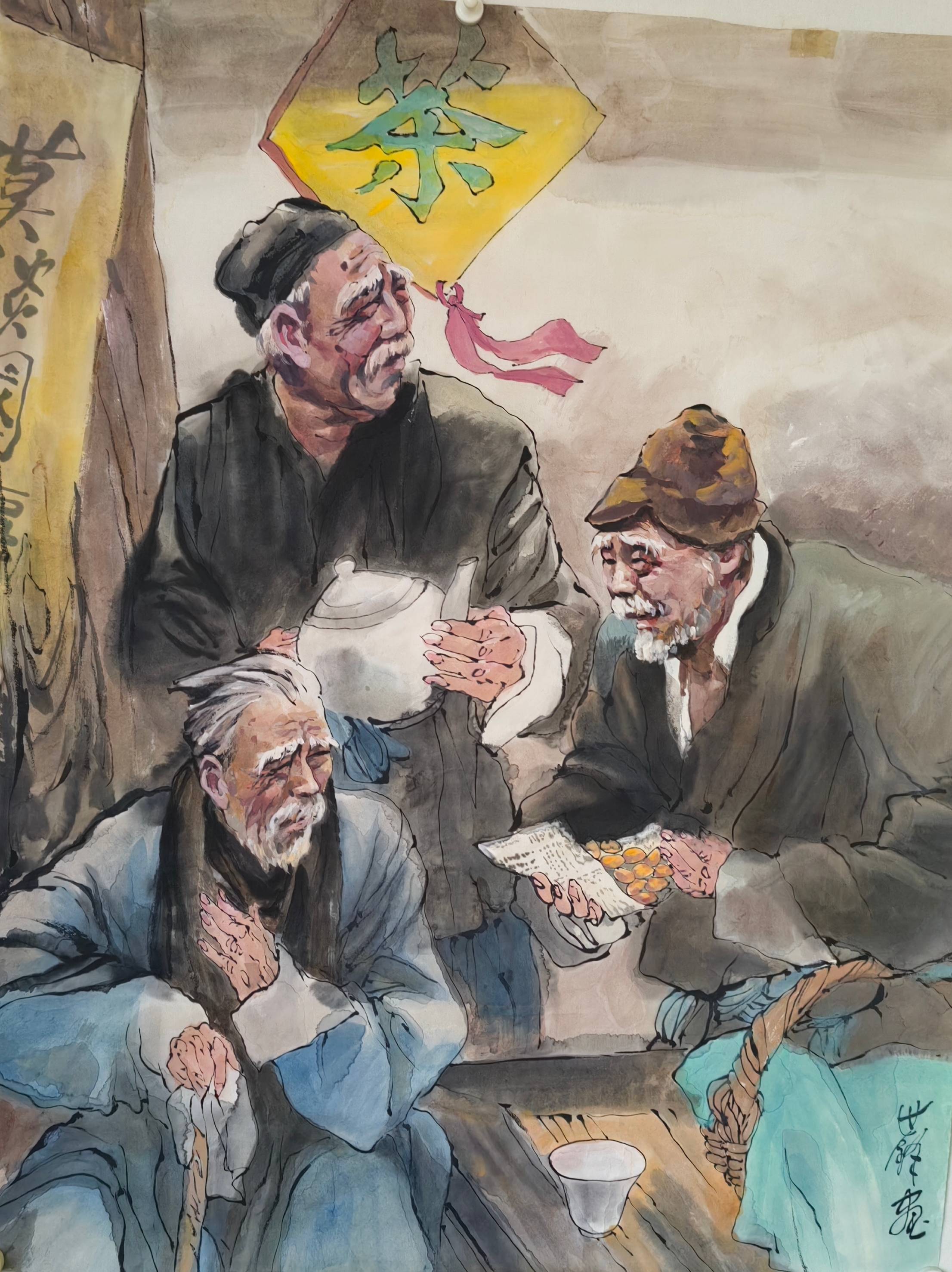 如果各位书画爱好者想要了解刘世铎老先生的绝版连环画原作与国画