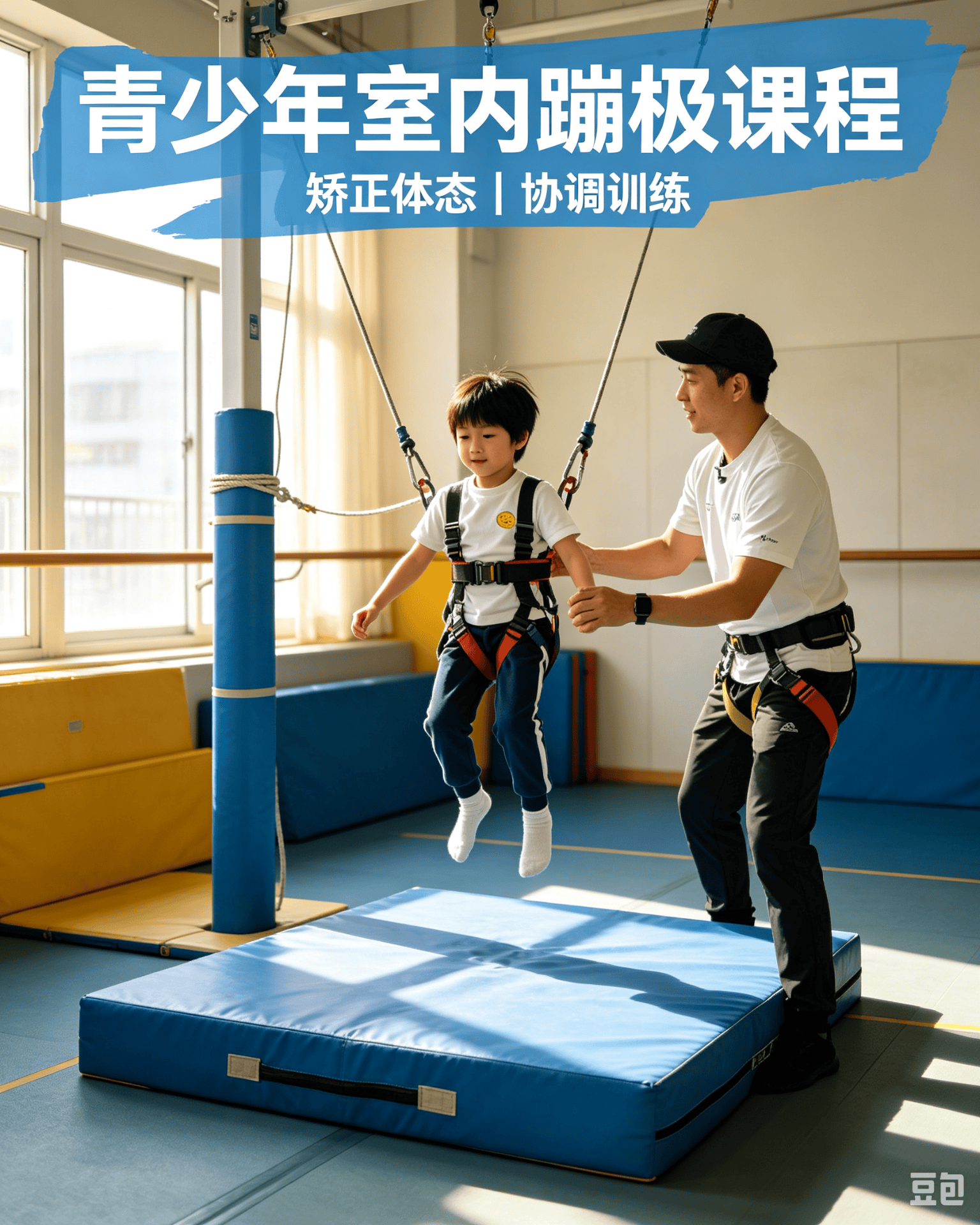 室内蹦极