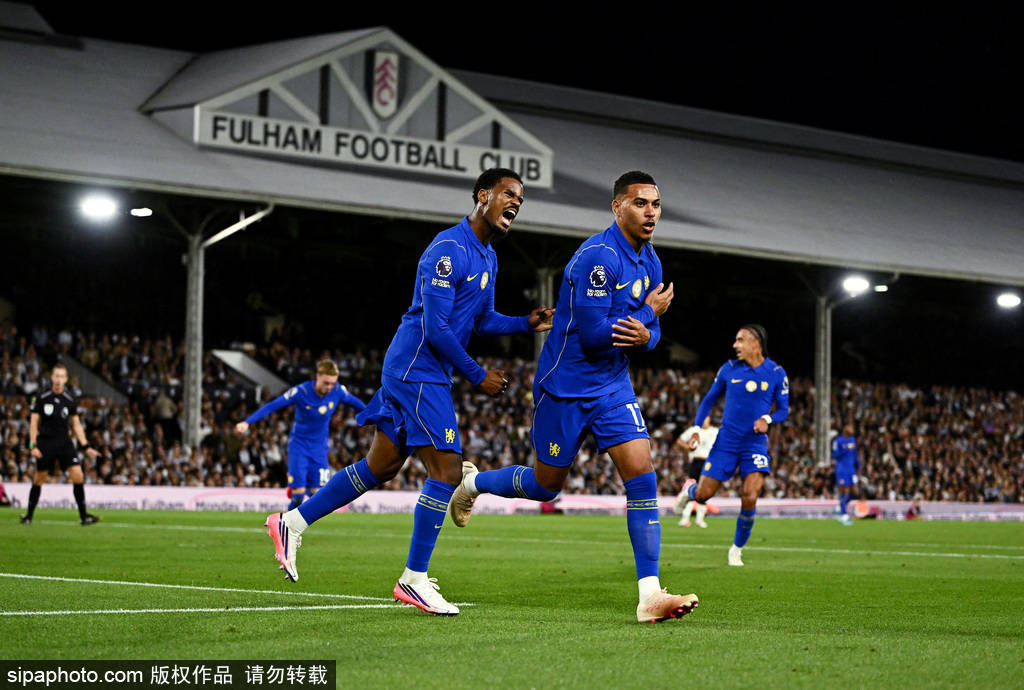 英超-佩德罗开赛31秒破门帕尔默传射 切尔西3-2富勒姆