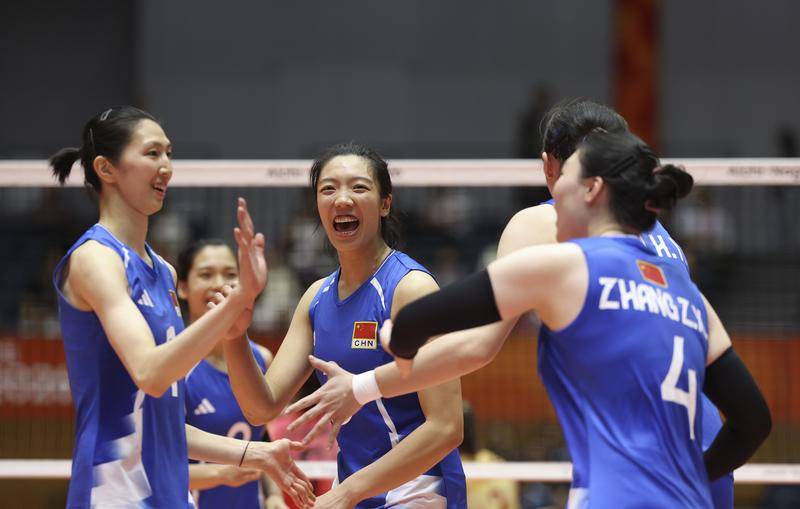 亚运会-中国女排3-2复仇泰国 进决赛与日本争夺金牌