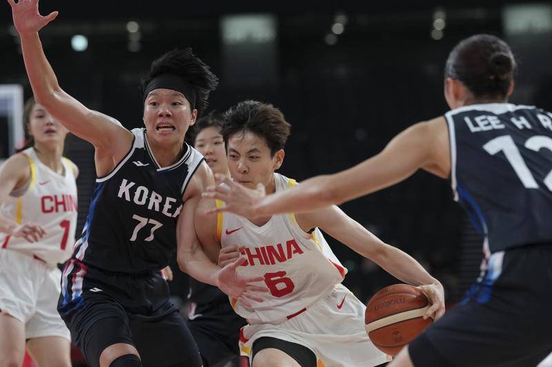 亚运会-张子宇22+7杨舒予15分 中国女篮负韩国无缘决赛