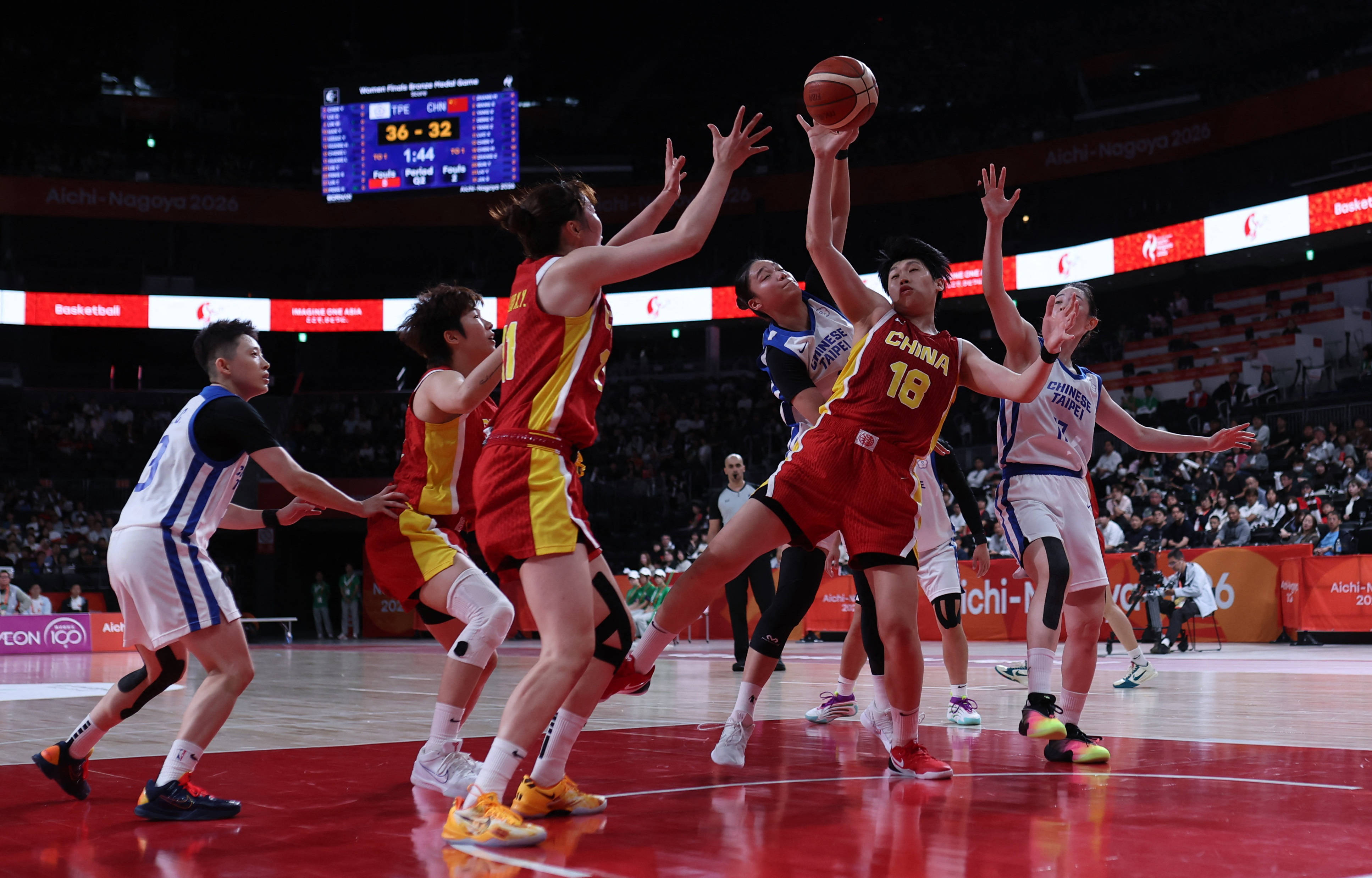 亚运会-张子宇14+4陈明伶20分 中国女篮击败中国台北摘铜