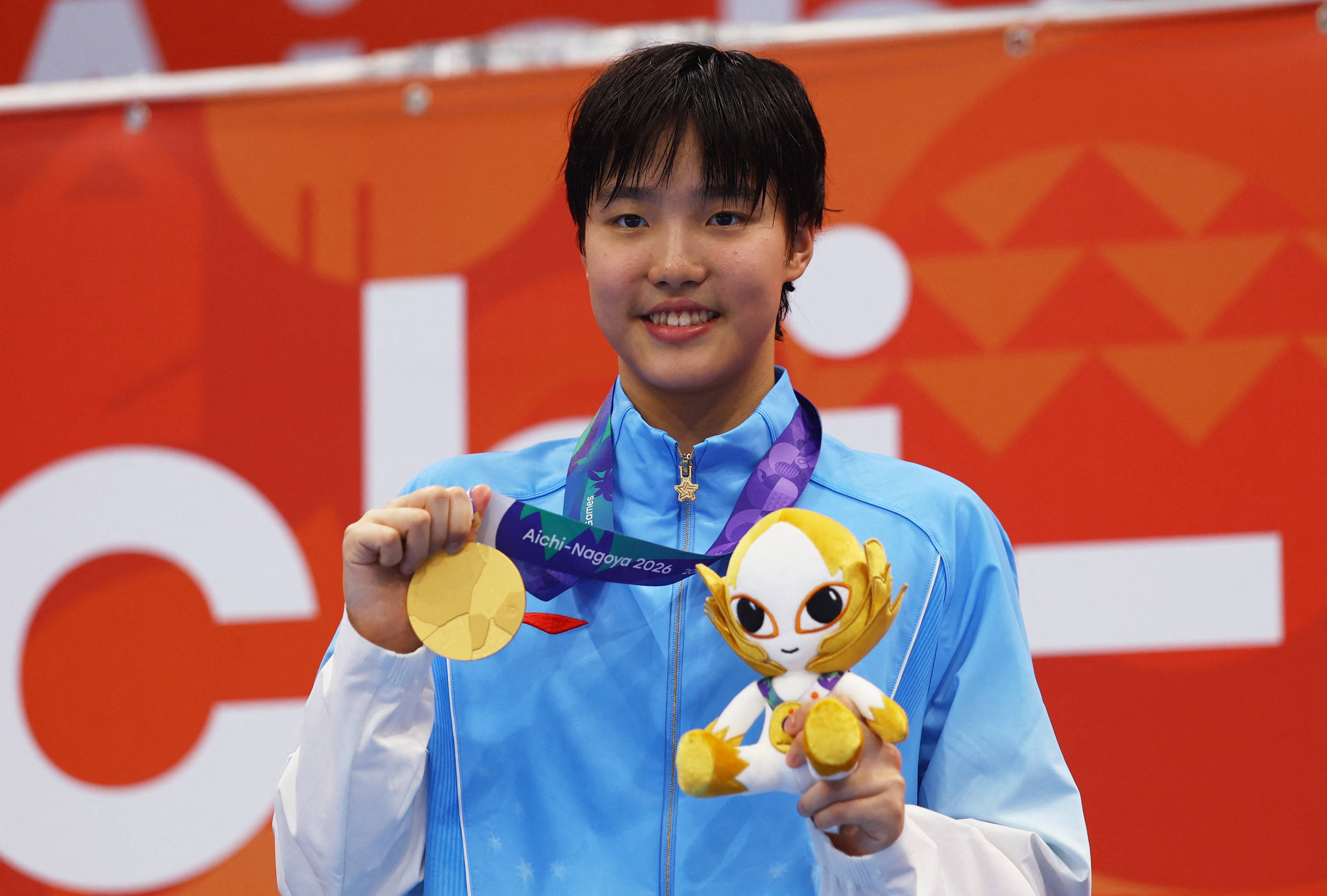官宣！13岁于子迪与泰国选手汶颂当选名古屋亚运会MVP
