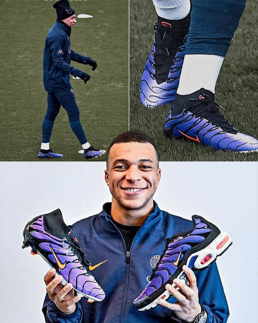 头牌球星!姆巴佩的新款耐克球鞋,你给几分?