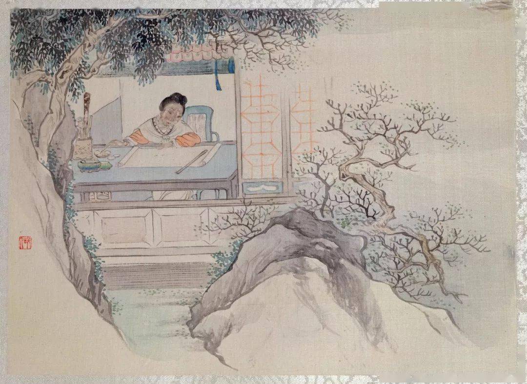他画册| 费丹旭十二金钗_贾宝玉_大观园_贾府