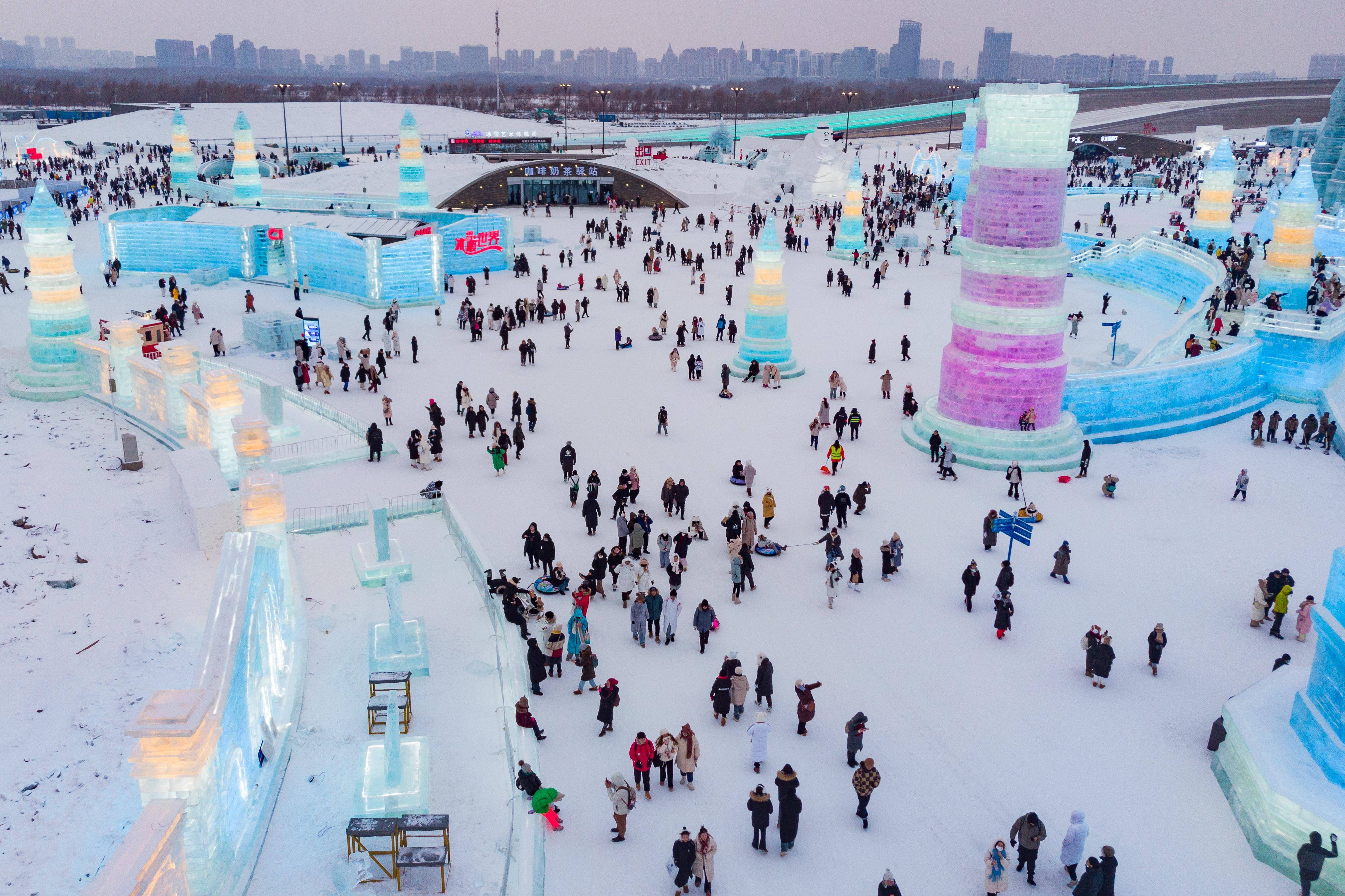 吉林省冰雪大赛作品图片