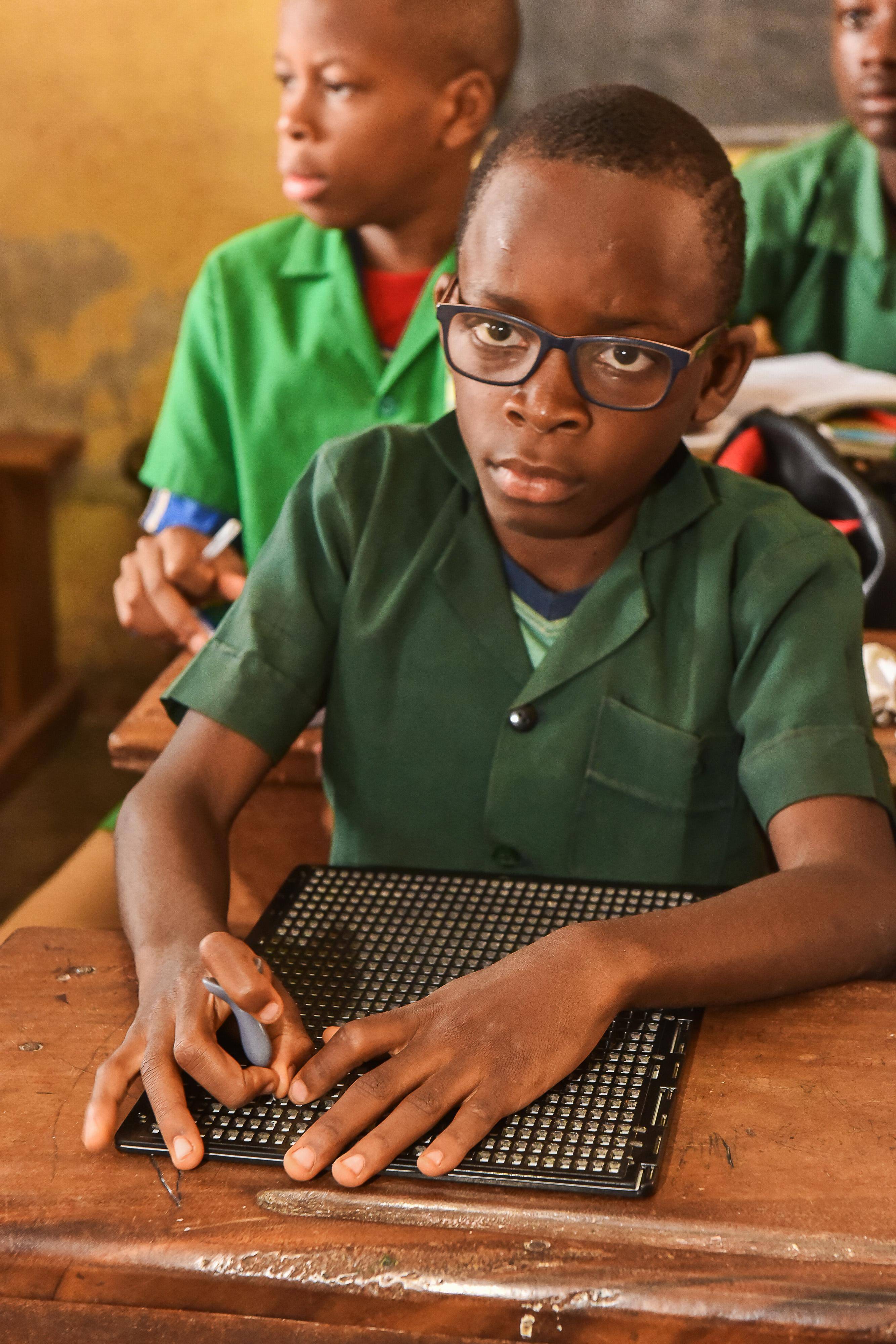 盲文为喀麦隆视障儿童插上梦想的翅膀