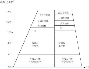 高考地理專項練習—— 自然地理環境的整體性與差異性_植被_土壤_研究