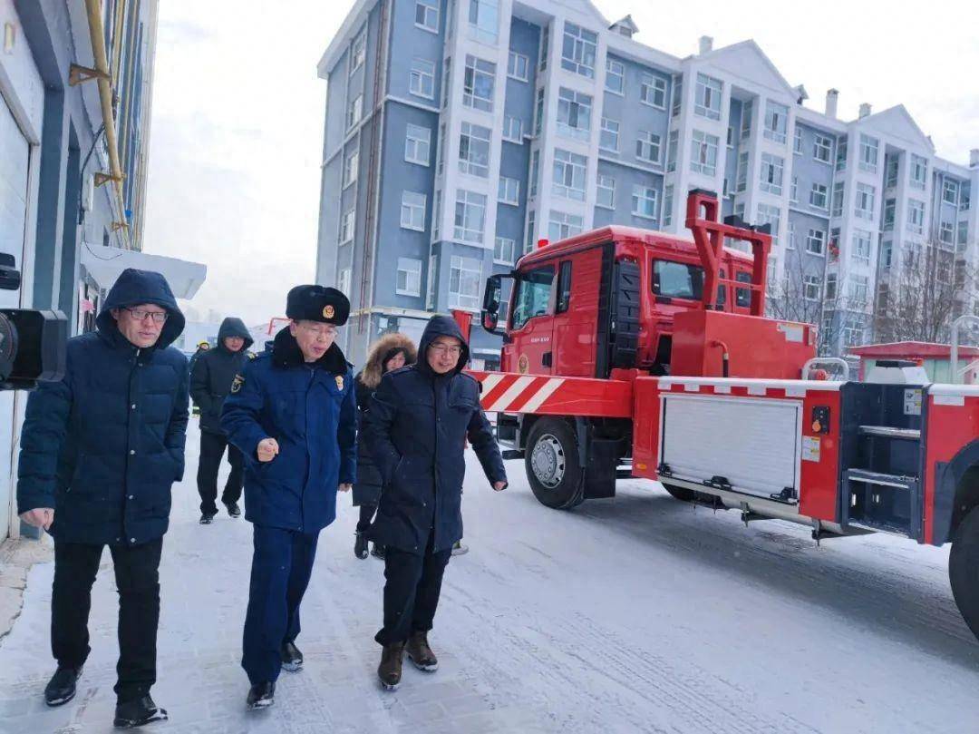 呼玛大队开展高层建筑灭火救援实战演练及作战效能测试_工作_辖区