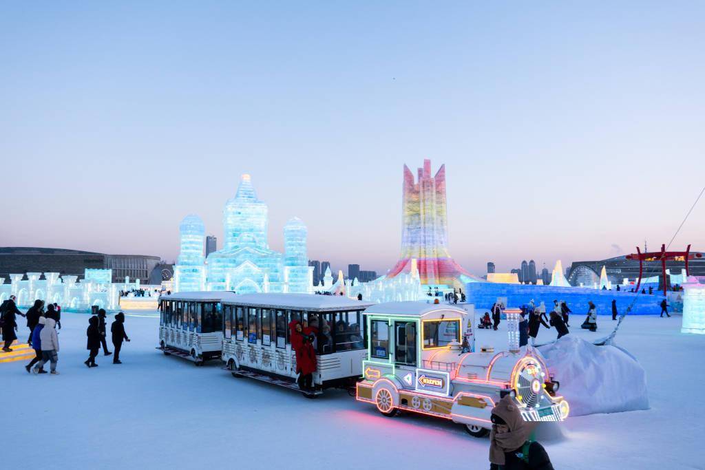 视觉乐游:哈尔滨获吉尼斯认证,成为世界最大的冰雪主题乐园