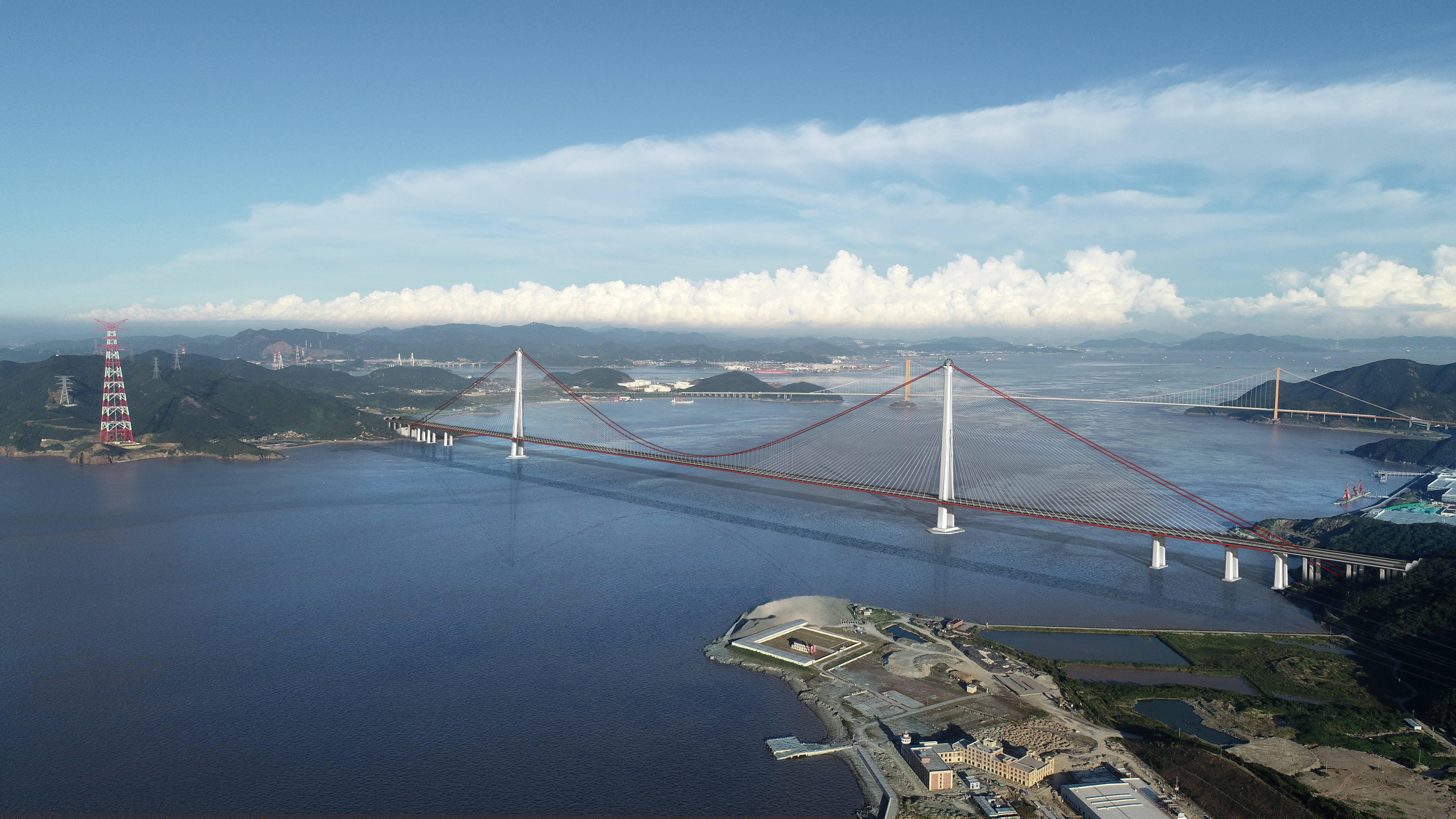 超级跨海工程!世界最大跨度,最宽公铁两用跨海大桥取得阶段性进展