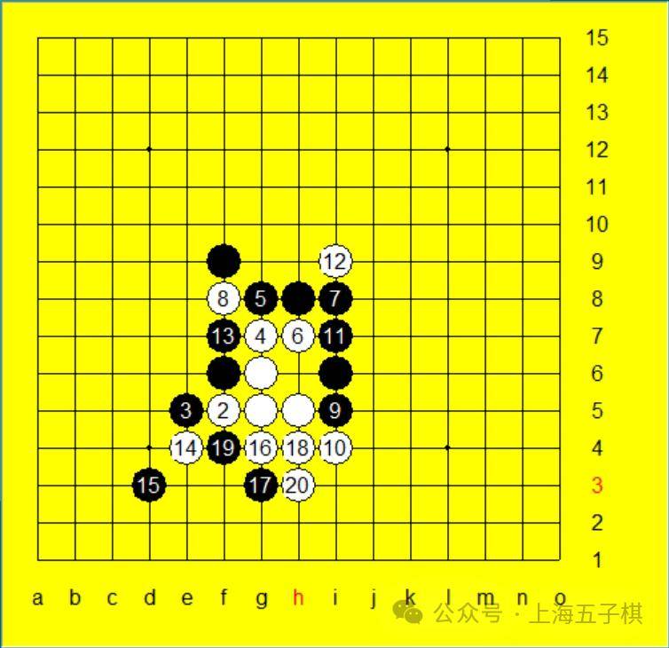 五子棋开局阵法图解图片