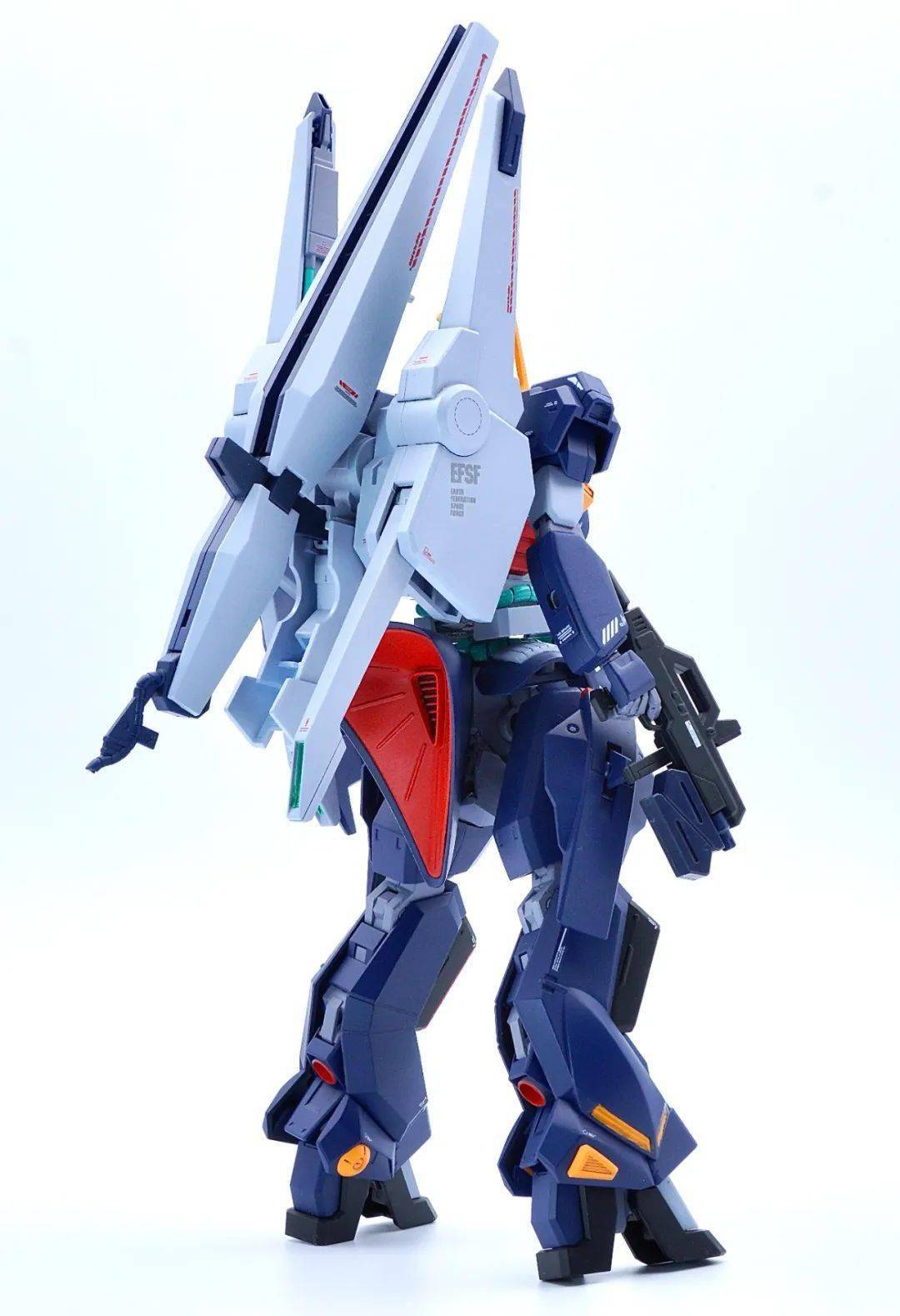 消化垃圾零件,拜亚兰浮游炮测试量产型_高达_公众_模型