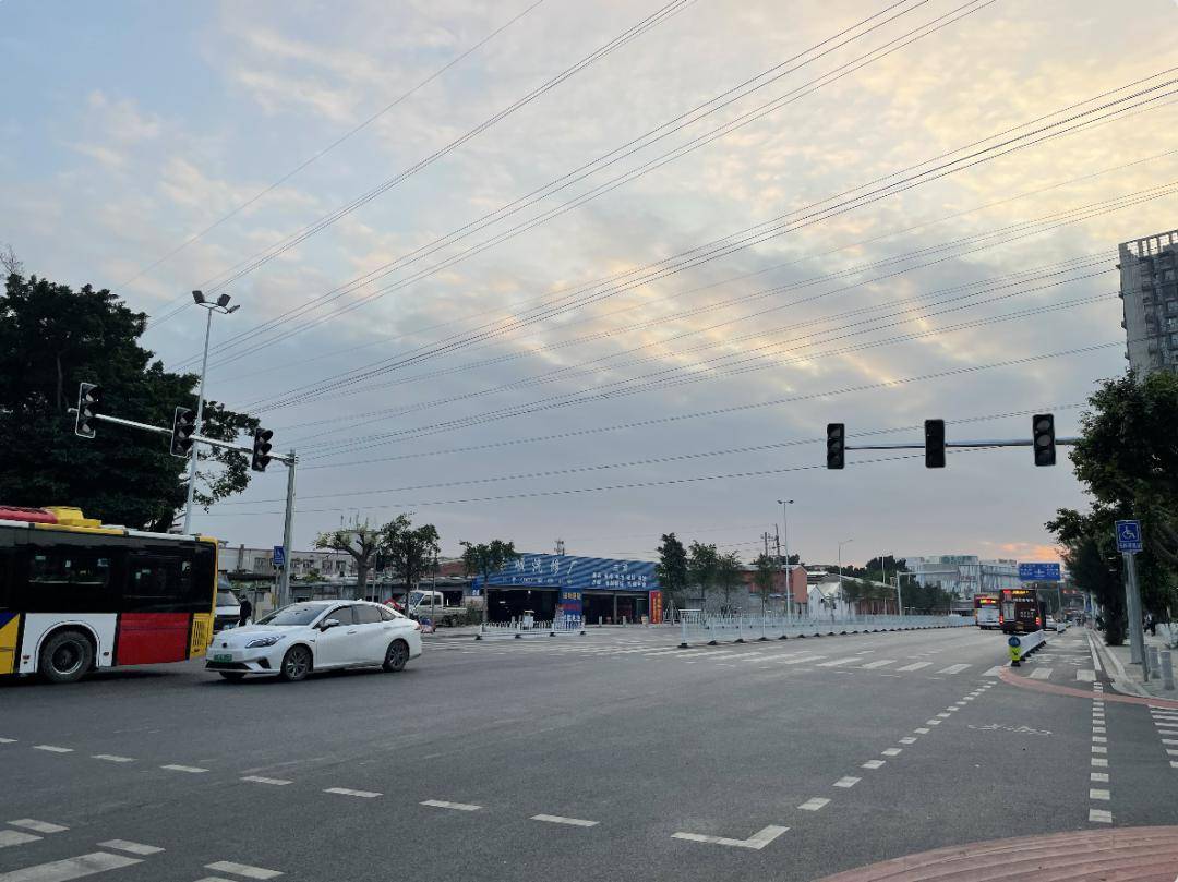 芳村交通新变化!这条双向4车道新路再升级→_龙溪_中路_非机动车