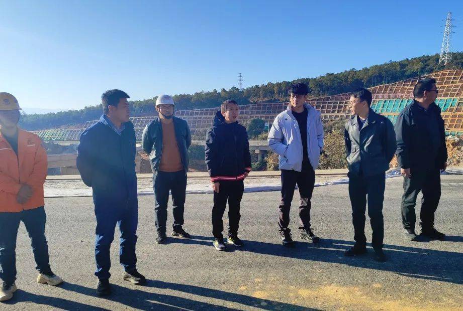 项目调研丨国开行云南省分行到宾鹤,鹤剑兰,施勐,永勐高速项目调研