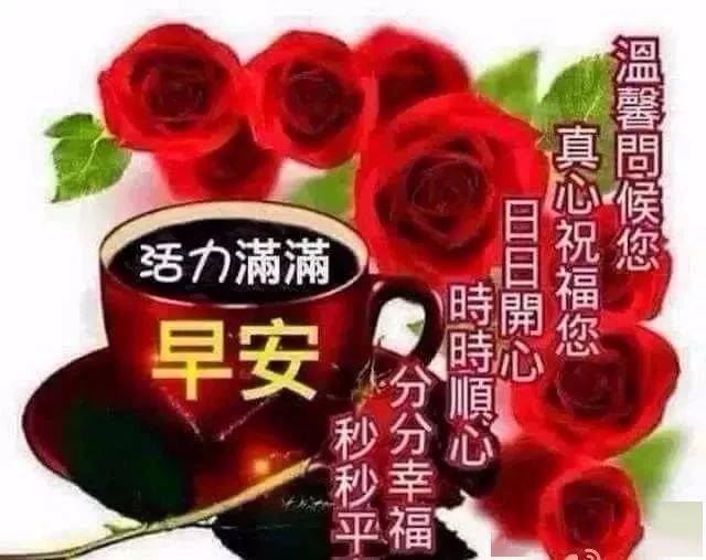 花瓶早上好祝福图片图片