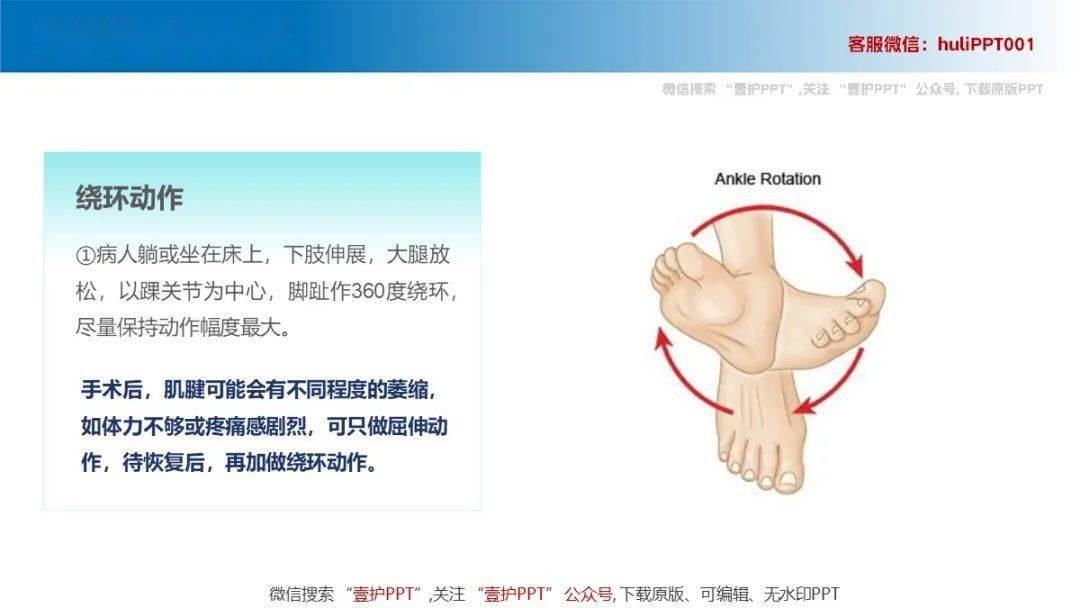【ppt】踝泵运动护理宣教_文库_来源_原文
