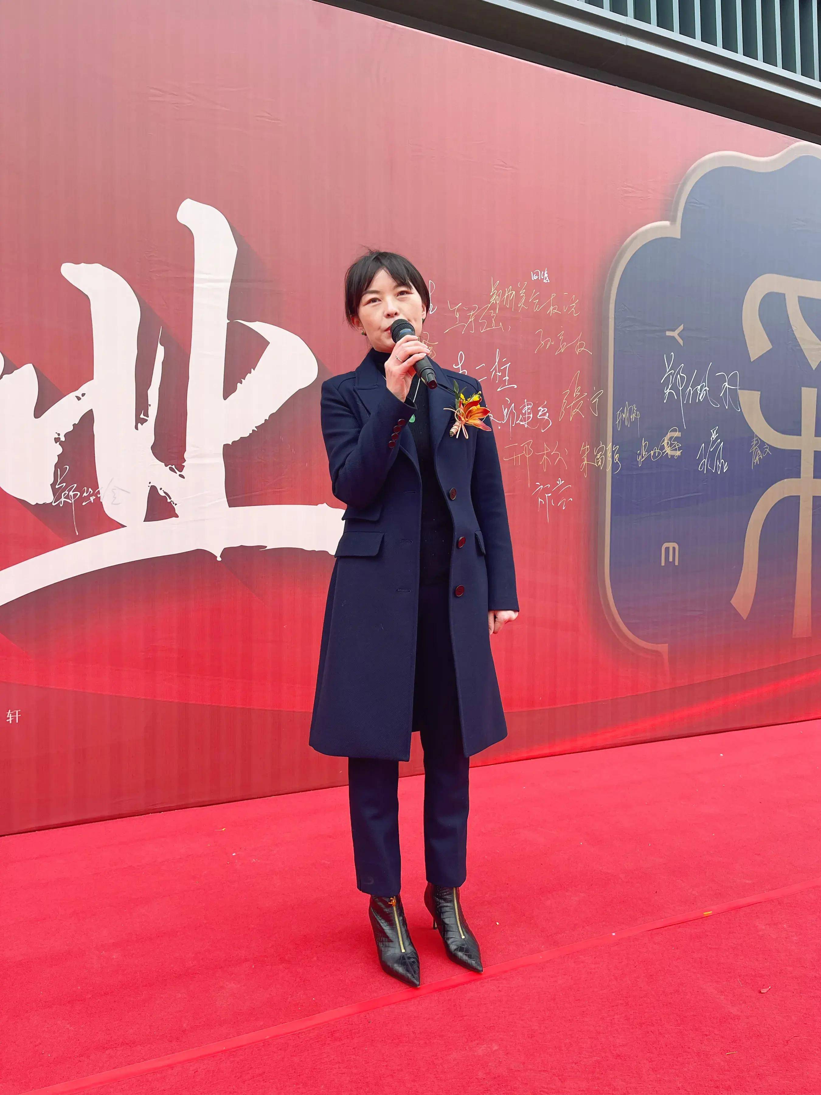 越采轩名厨酒楼董事长张宁,越采轩名厨酒楼联合创始人郑佩羽,河南博胜