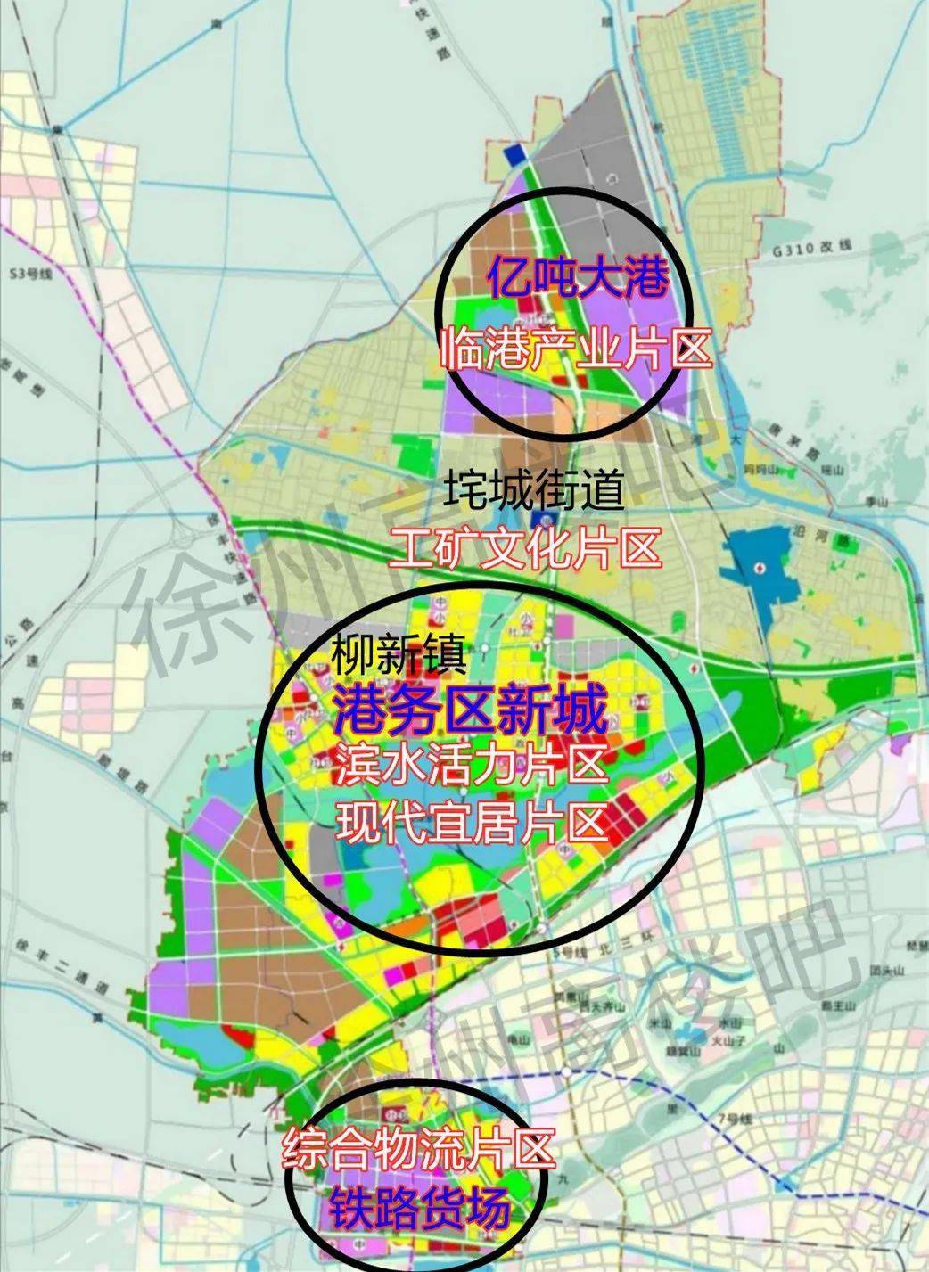 徐州大学路快速路规划图片