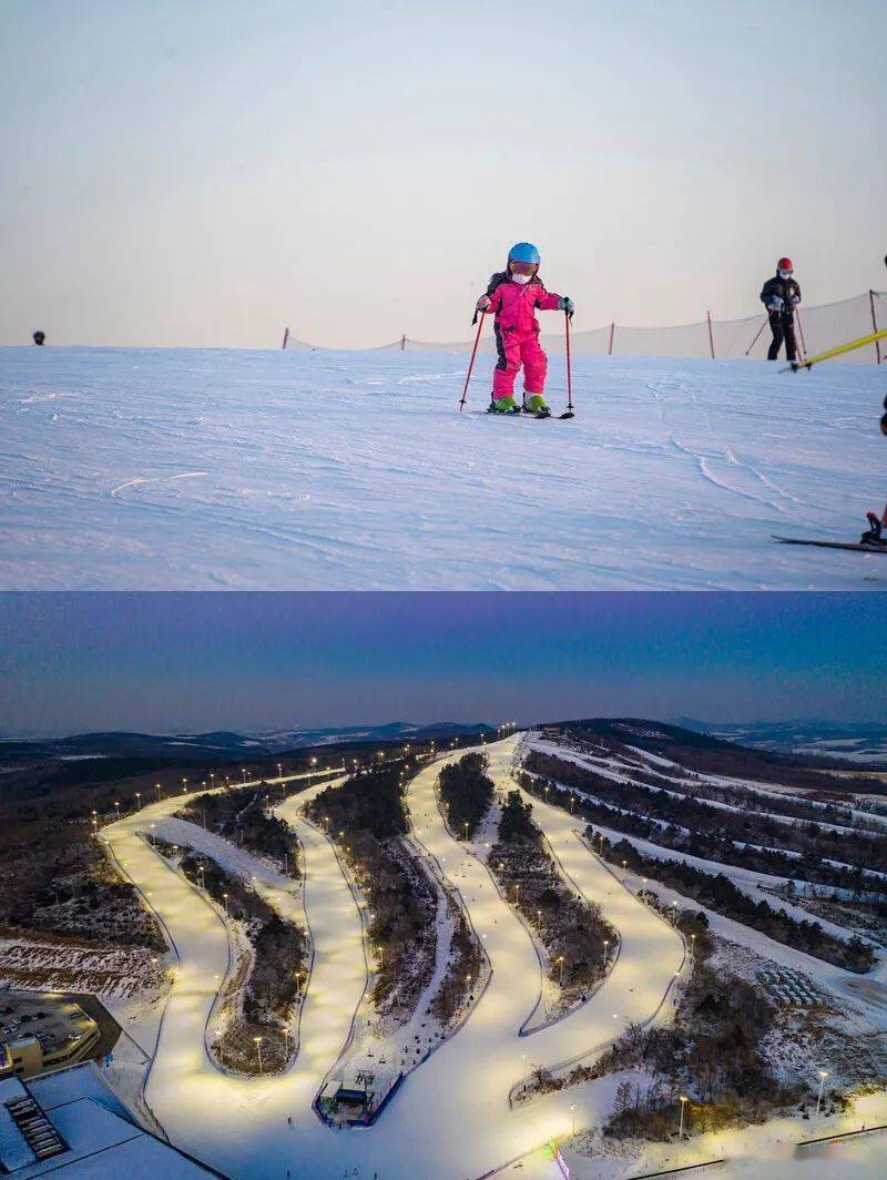 占地约80万平方米的天定山滑雪场,以体验式滑雪为主,采用一站式服务