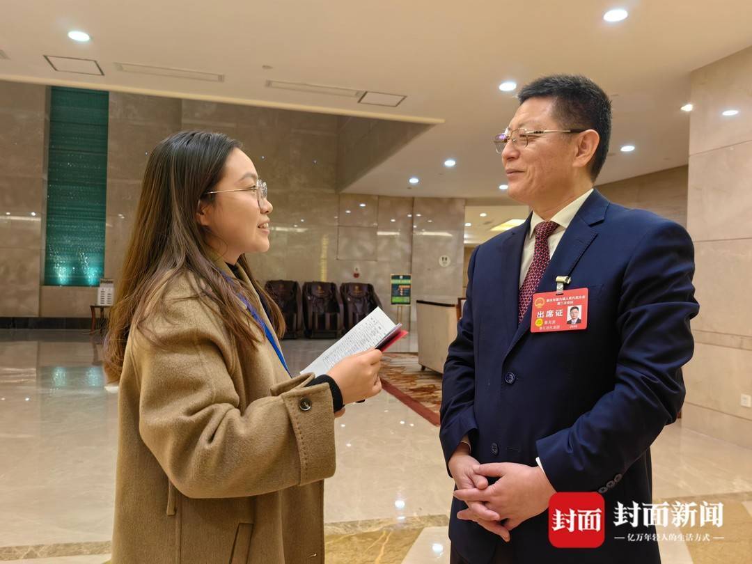 封面新闻专访重庆市人大代表,綦江区委书记姜天波:推进西部陆海新通道