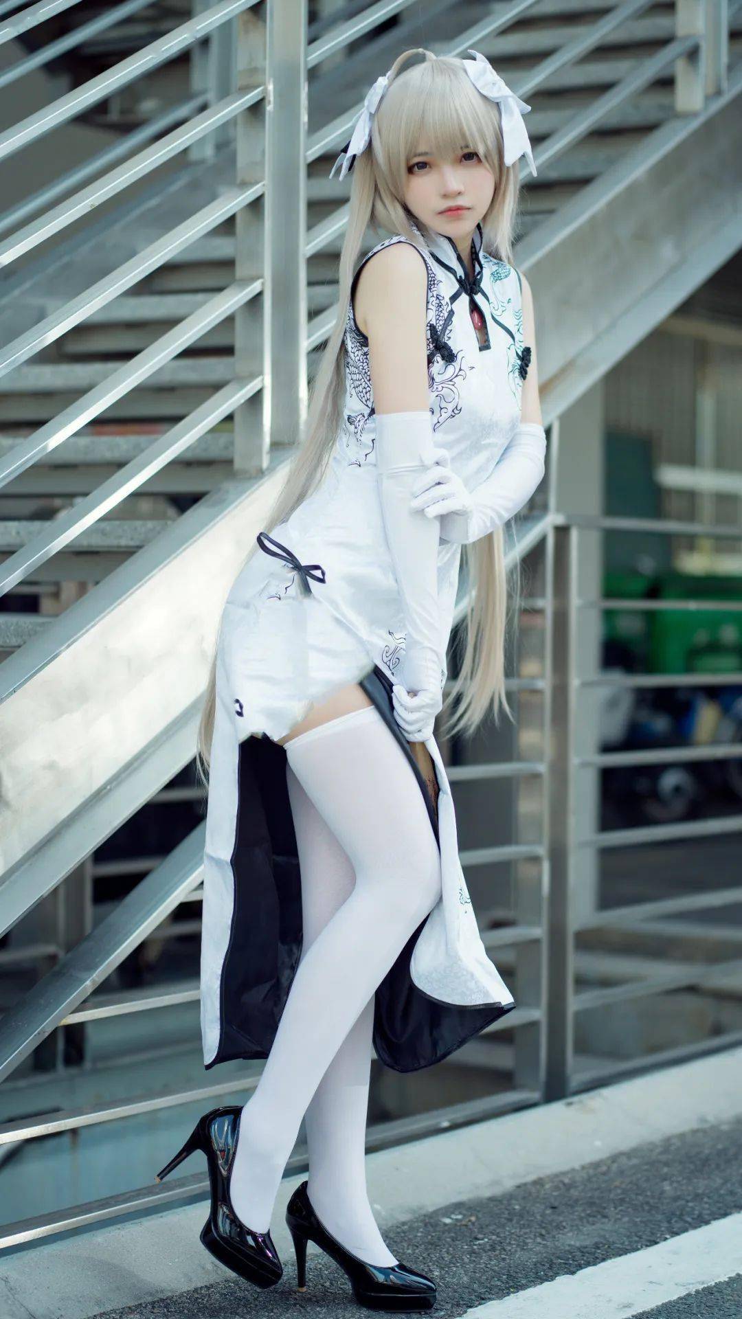 67cosplay丨穹妹旗袍,摊牌了,我永远喜欢穹妹!_马锅_end_版权