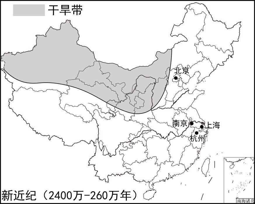 (2)分析青藏高原的隆起對煙雨江南形成的影響.參考答案:1.d 2.