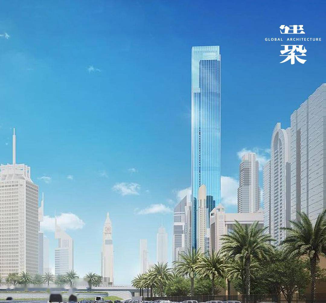 迪拜将建世界第二高塔,共122层_azizi_建筑_阿齐兹塔