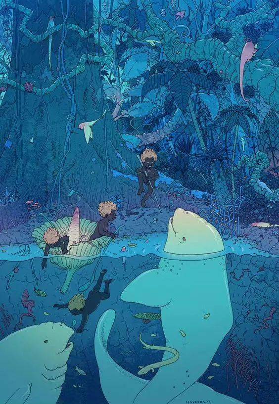 艺术欣赏 | 法国插画大师 莫比斯