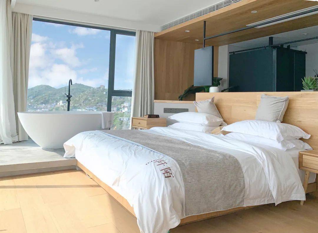 嵊泗这些绝美海景民宿,我先住为敬!_大海_泳池_房间