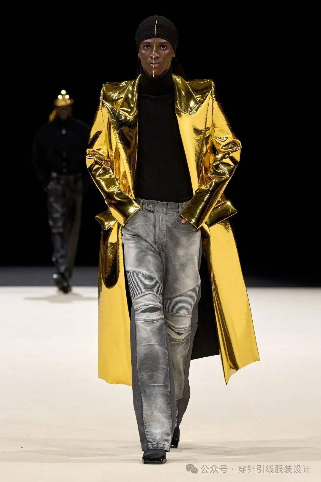 balmain 2024 秋季男装时装秀