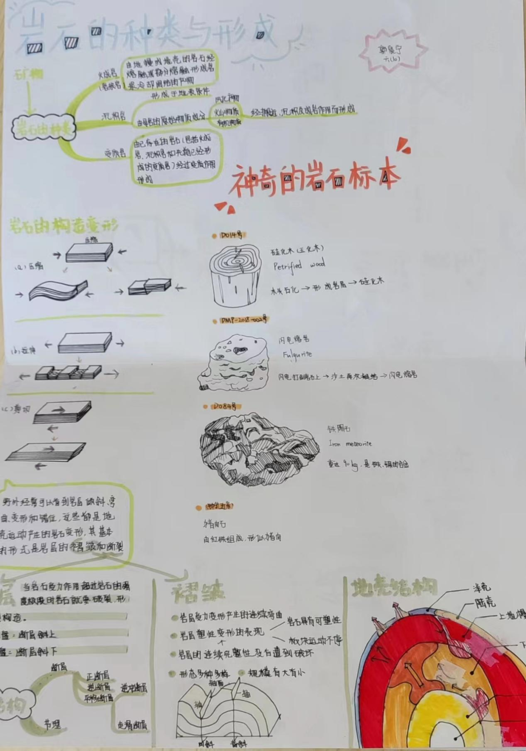 贵州地质博物馆手抄报图片